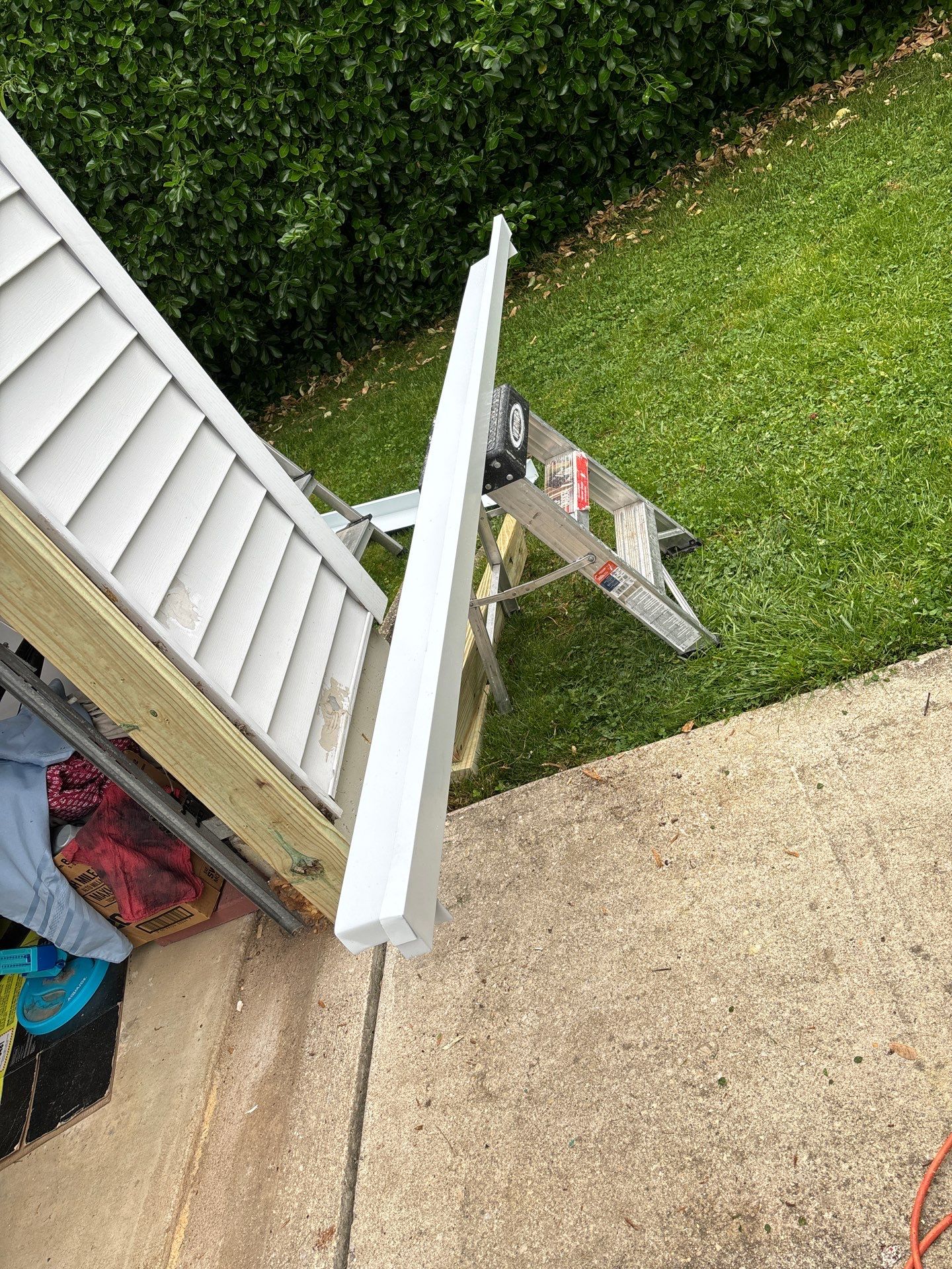 Rot Repair to Garage, and install new flashing by Laser Focused Solutions LLC