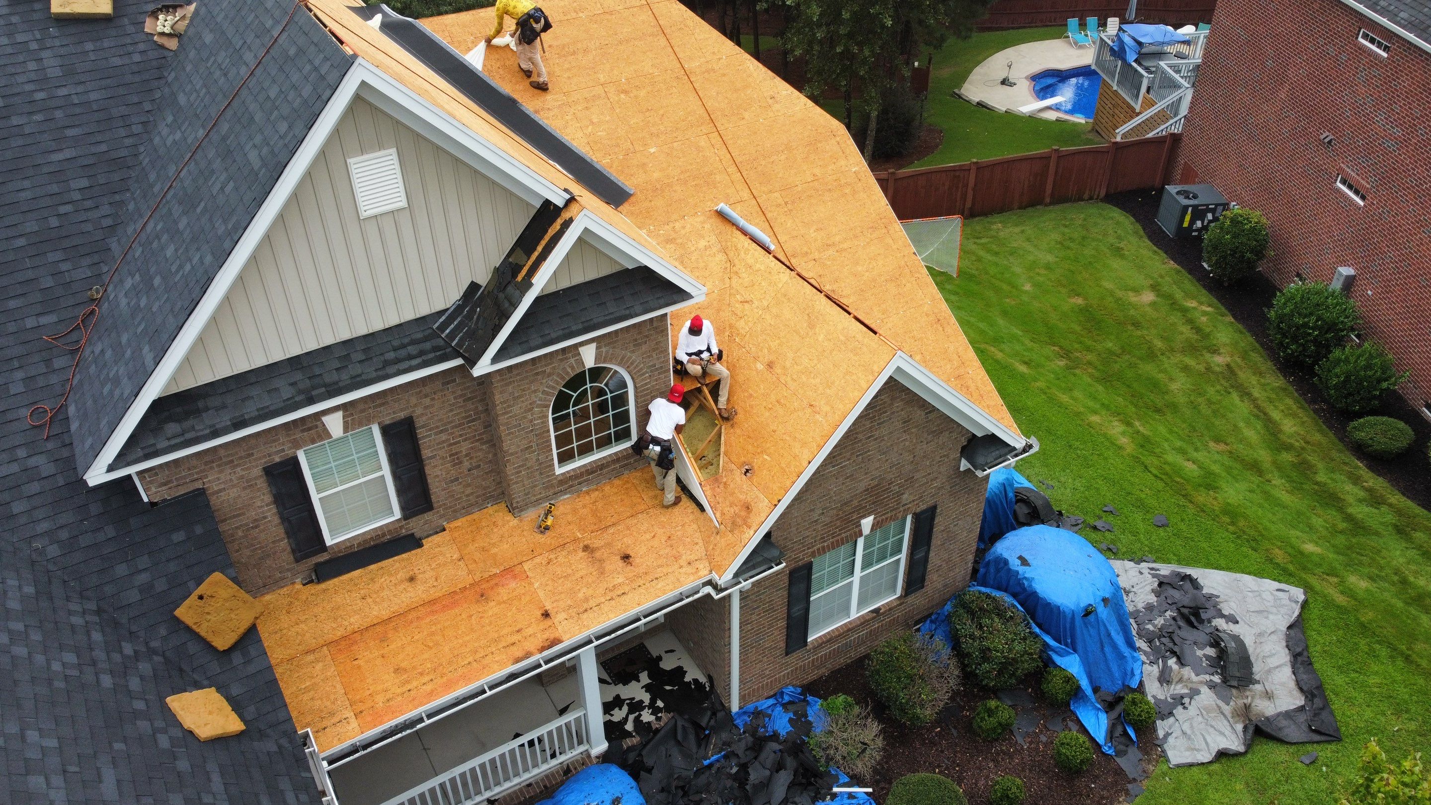 New Hail Damage Roof Replacement  by Midlands Roofing & Exteriors