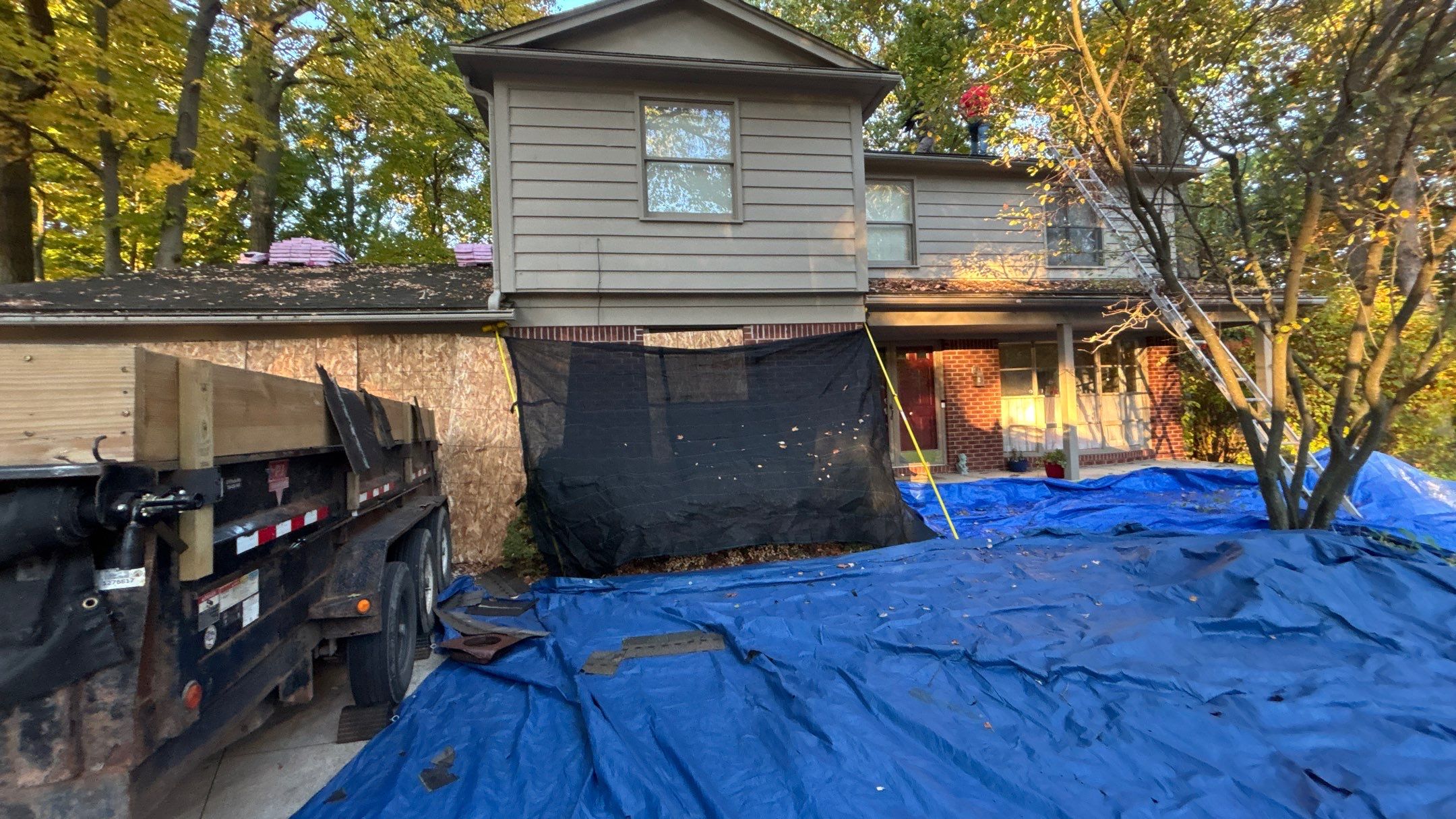 Roof Replacement using Owens Corning Driftwood by 180 Contractors