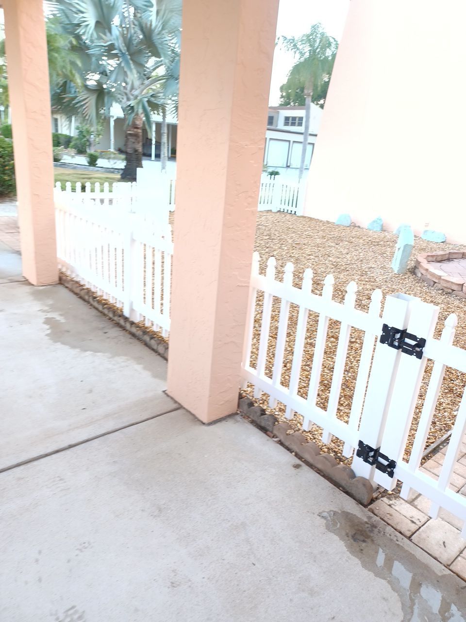Sarasota, FL 3ft. Tall White Vinyl Spaced Picket Fence by Asap fence and gates, LLC