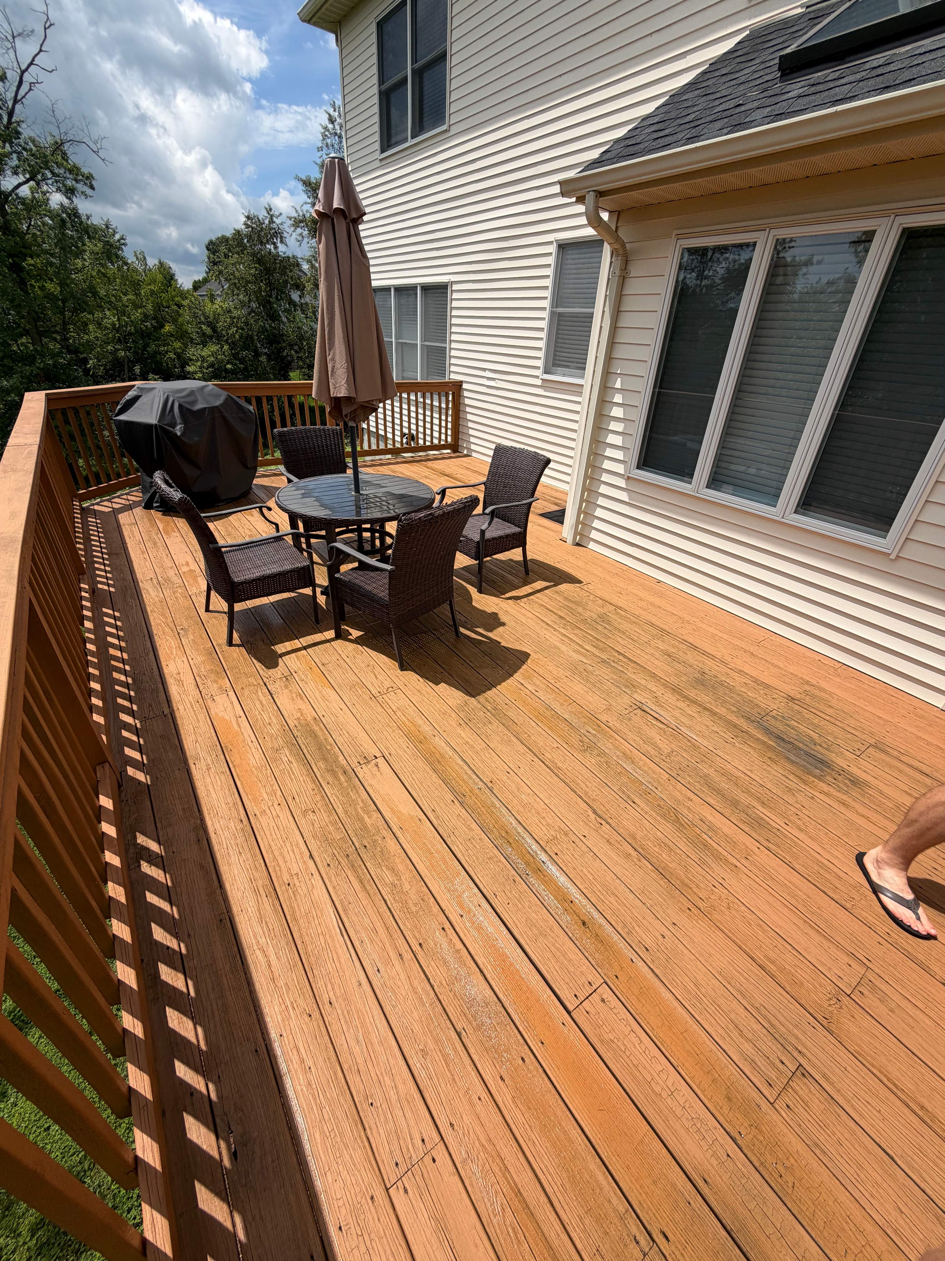 Deck Resurfacing in Raritan Township, New Jersey.  by deck guardian