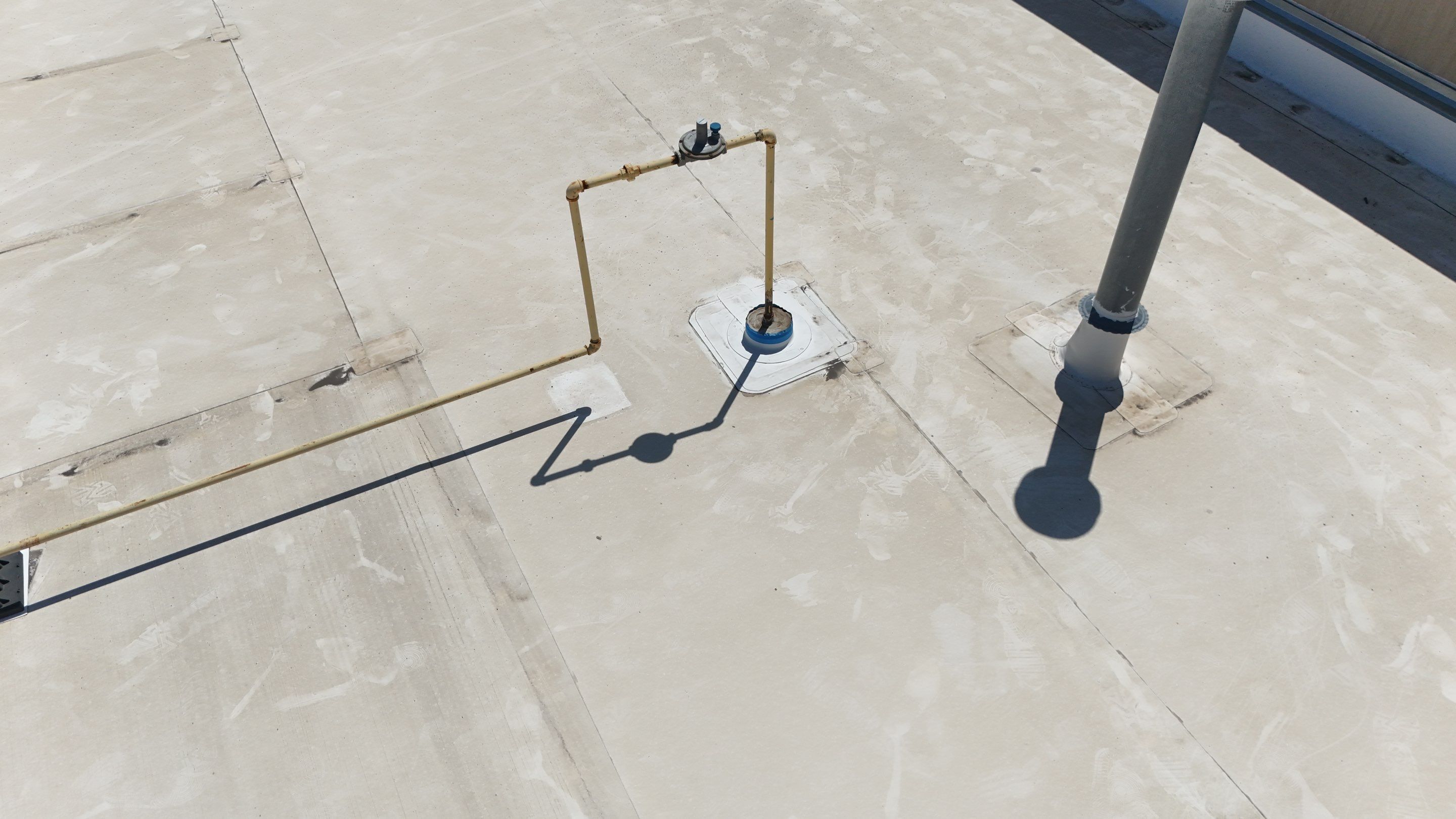 Commercial Flat Roof Repair and Safety Guardrail Installation in Plano by Armor Roofing | Exteriors