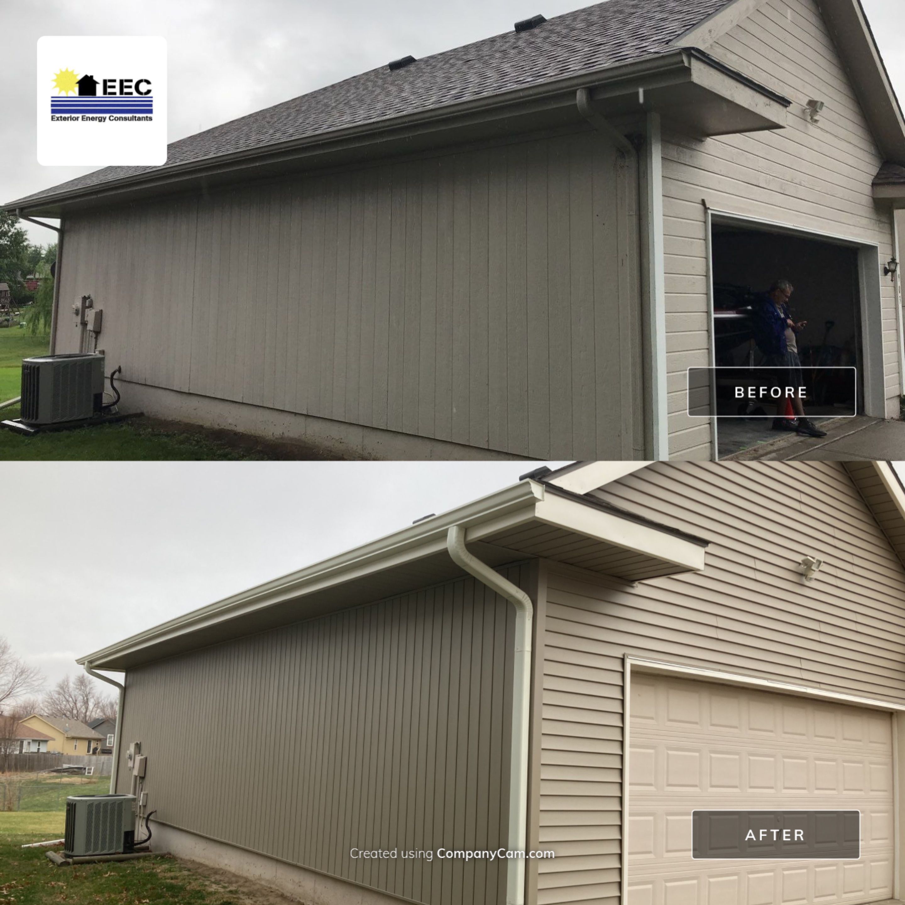 From wood siding to vinyl siding by EEC  Windows, Siding & Roofing 