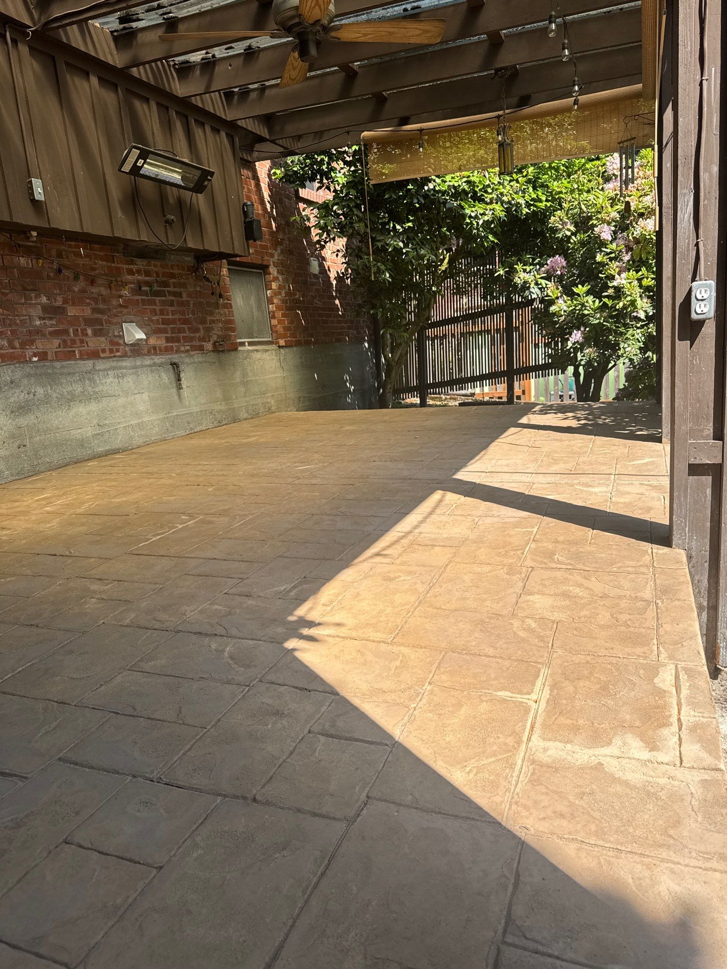 Stamped Concrete Patio | Seattle  by Jireh Asphalt & Concrete Inc 