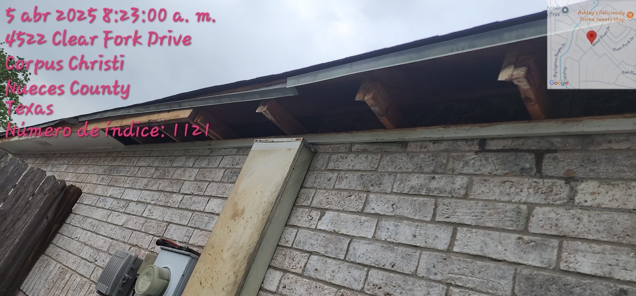 Run down on River Drive by Bayfront Roofing and Construction