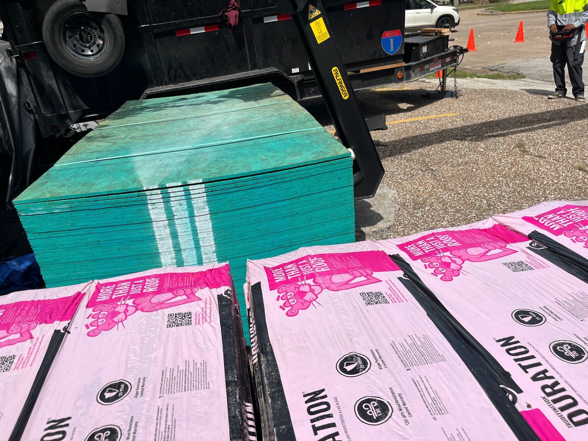 Residential Roofing Installation using Owen's Corning Duration (Lifetime) Shingles by Roof Repair Company