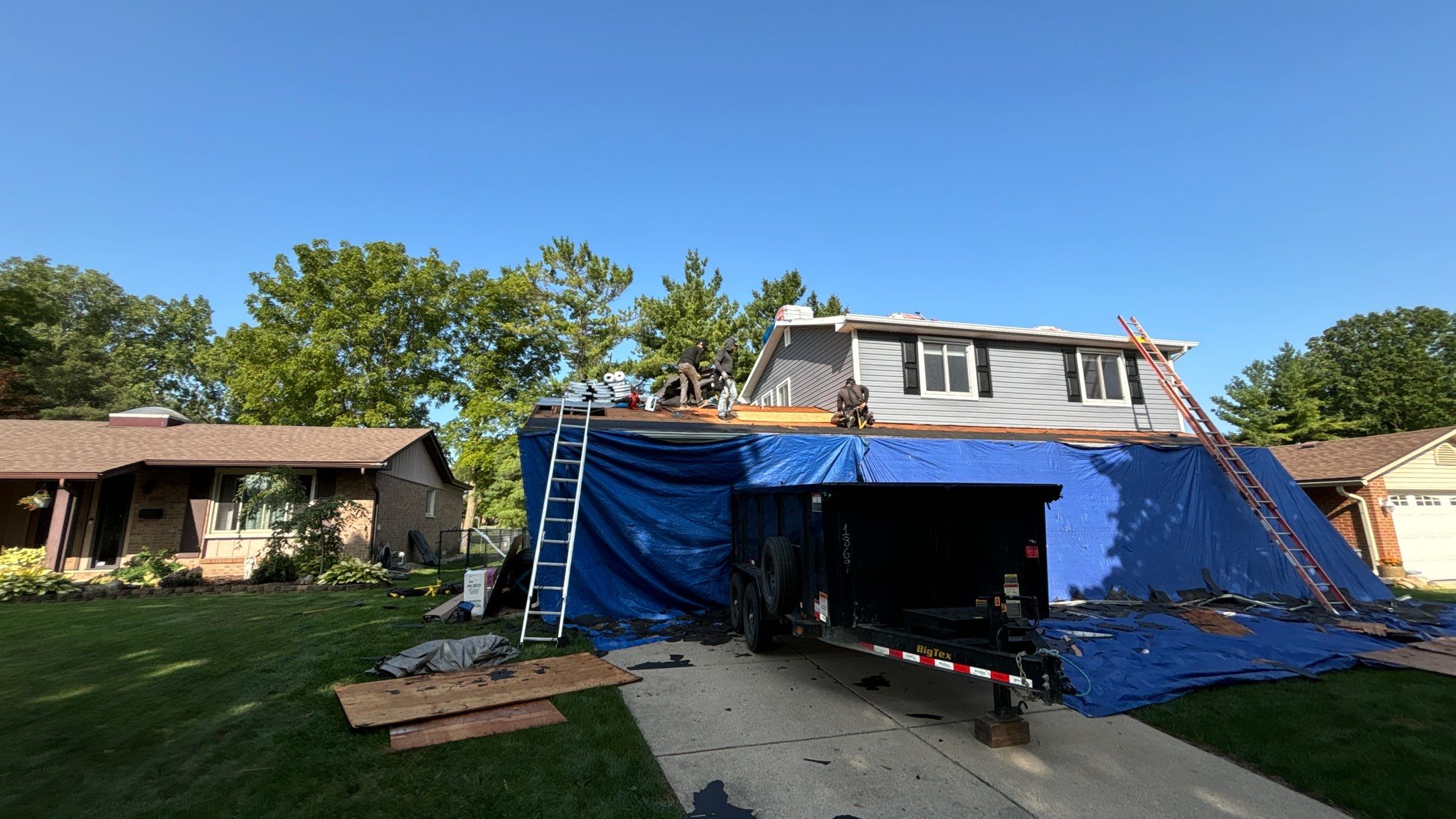 Roof Replacement using CertainTeed Landmark by 180 Contractors