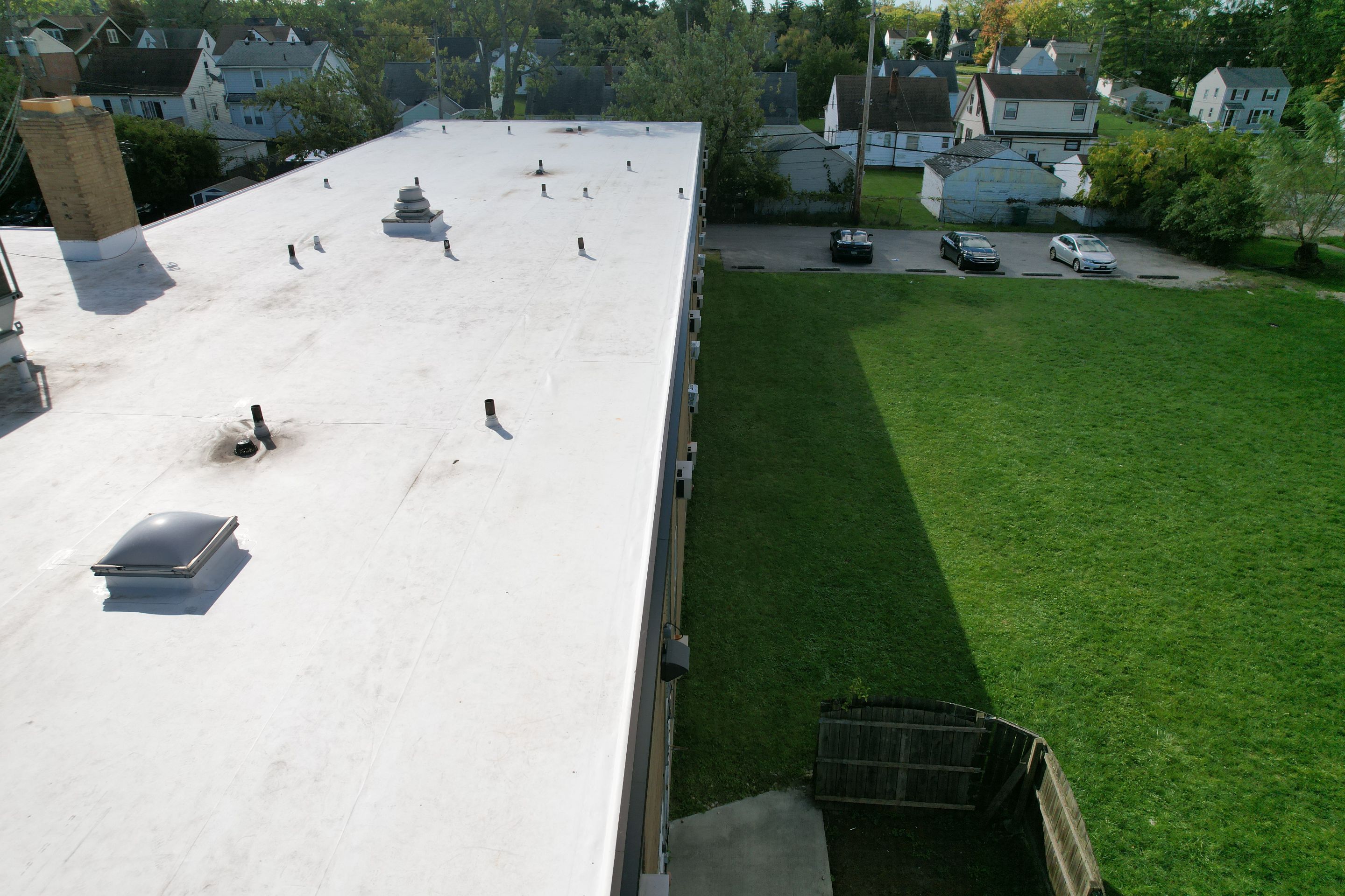 TPO Layover and Coping Metal Replacement for Maple Heights Nursing Home by Atlas Roofing & Restoration