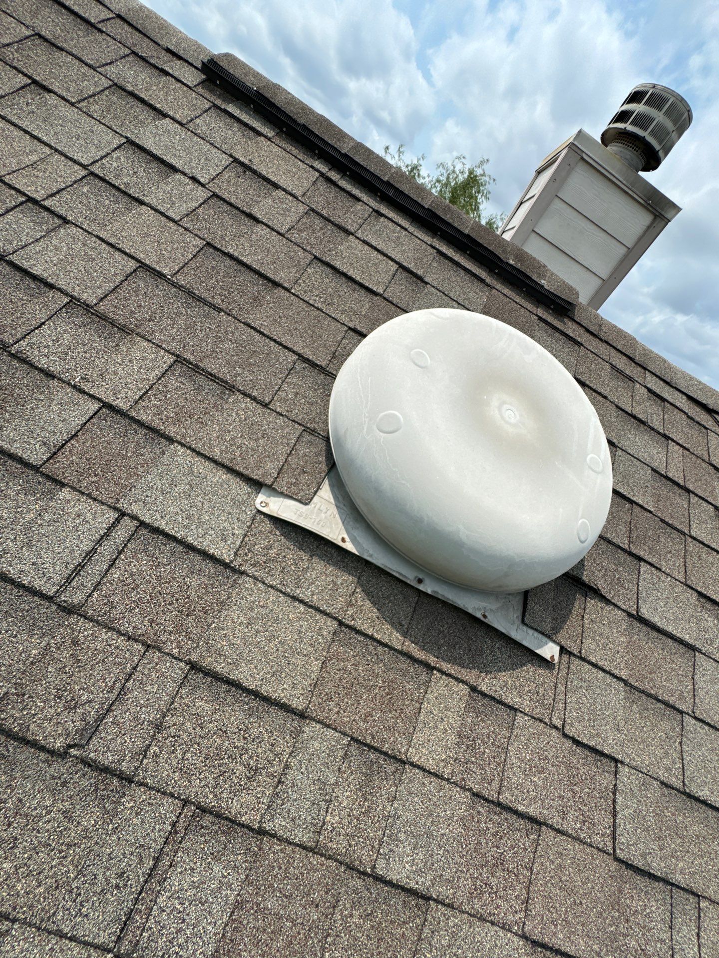 Hail Damage using Owen's Corning Duration (Lifetime) Shingles by Roof Repair Services LLC