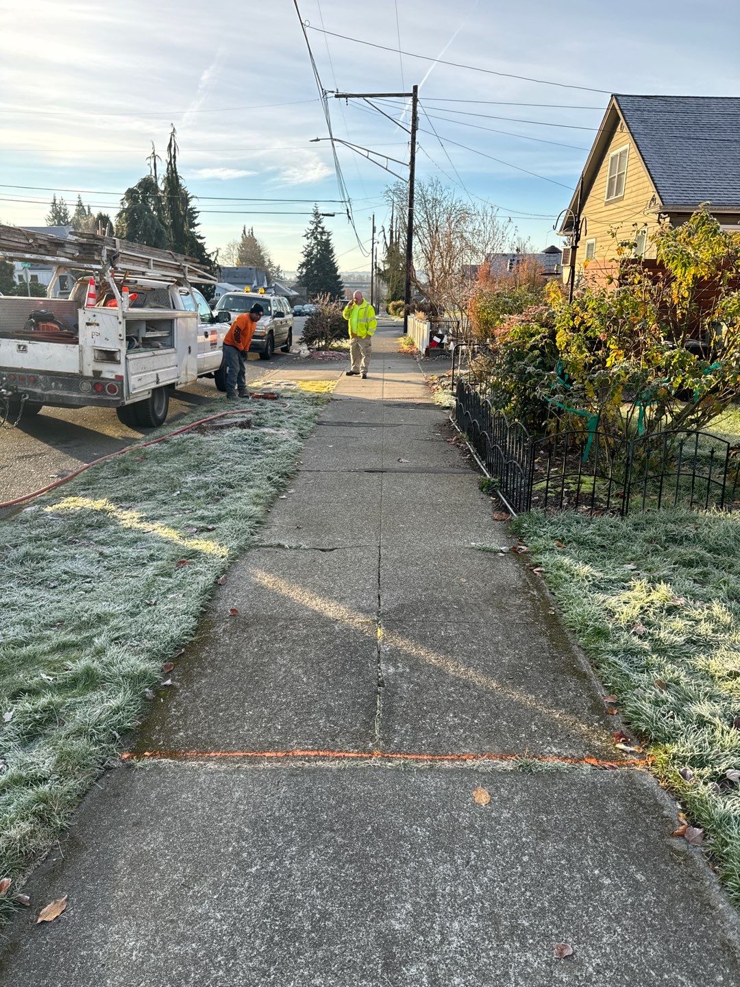 Opal Blue | Concrete Sidewalk by Jireh Asphalt & Concrete Inc 