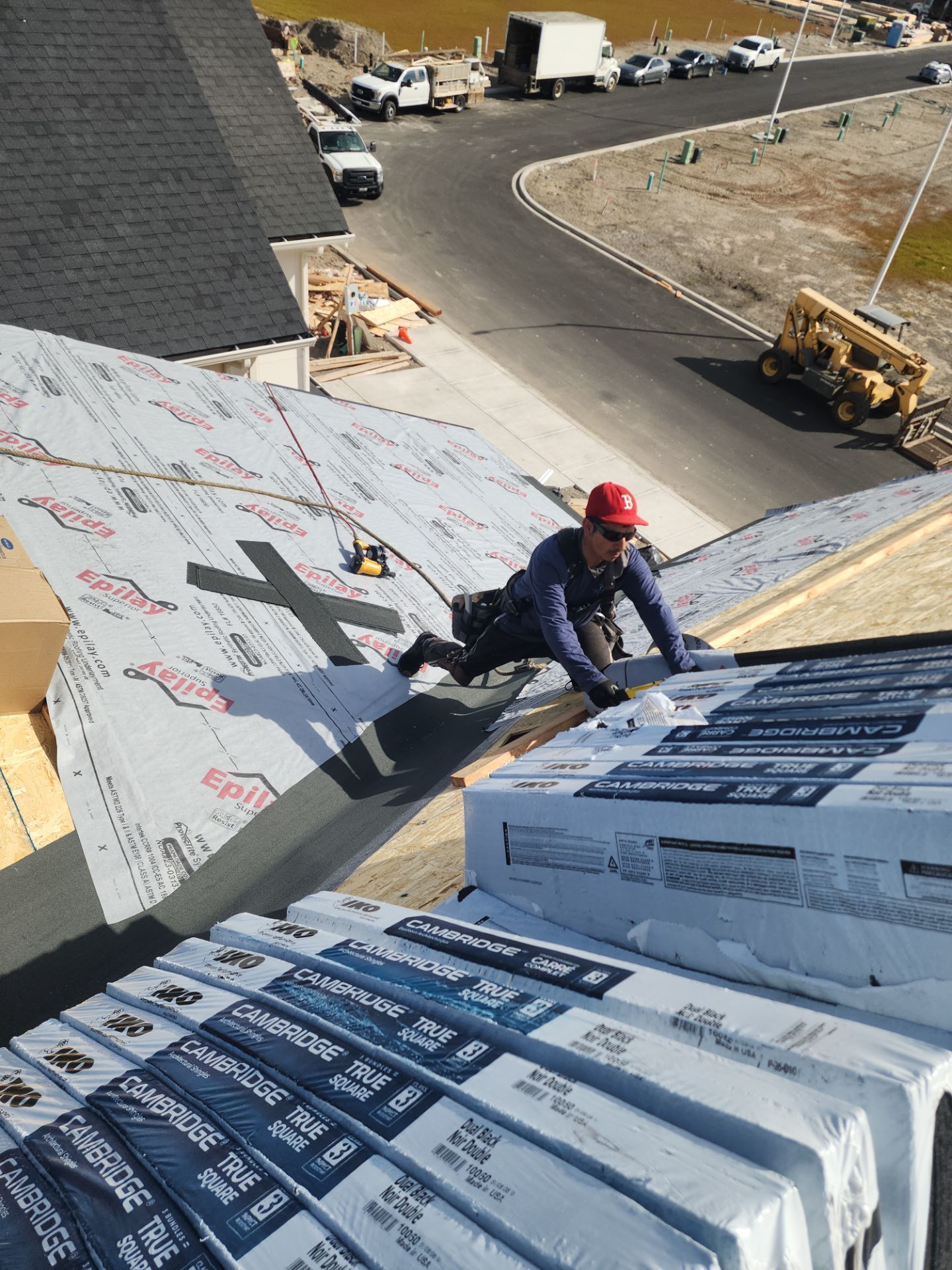 Project in Woodland by Trenick Roofing 