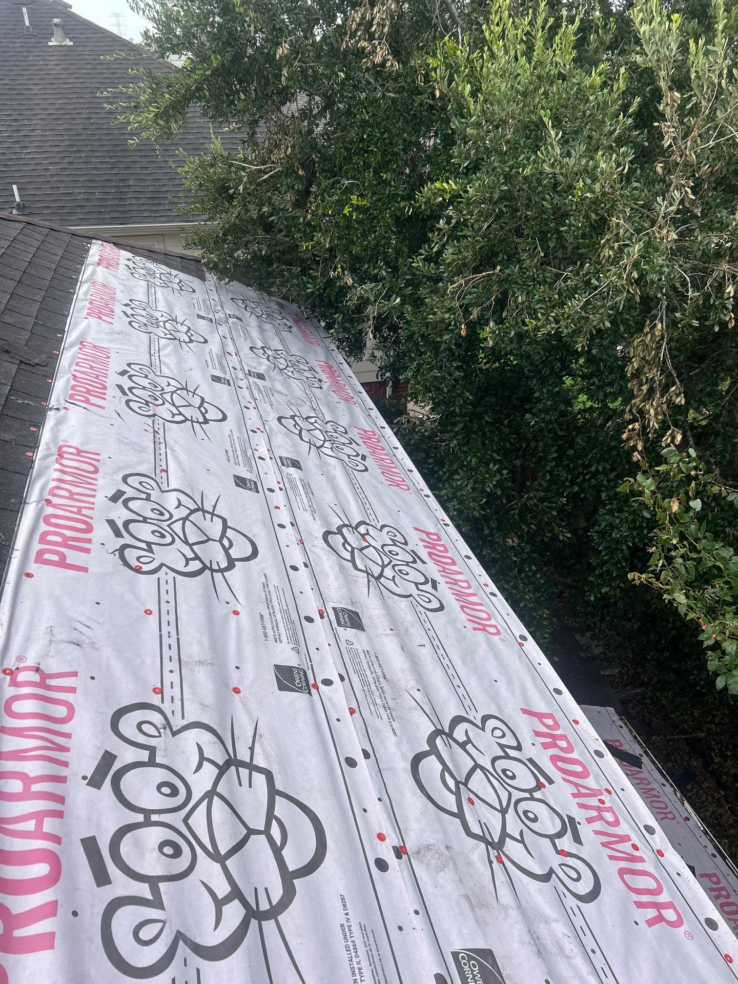Residential Roofing Repair using Owen's Corning Duration (Lifetime) Shingles by Roof Repair Company