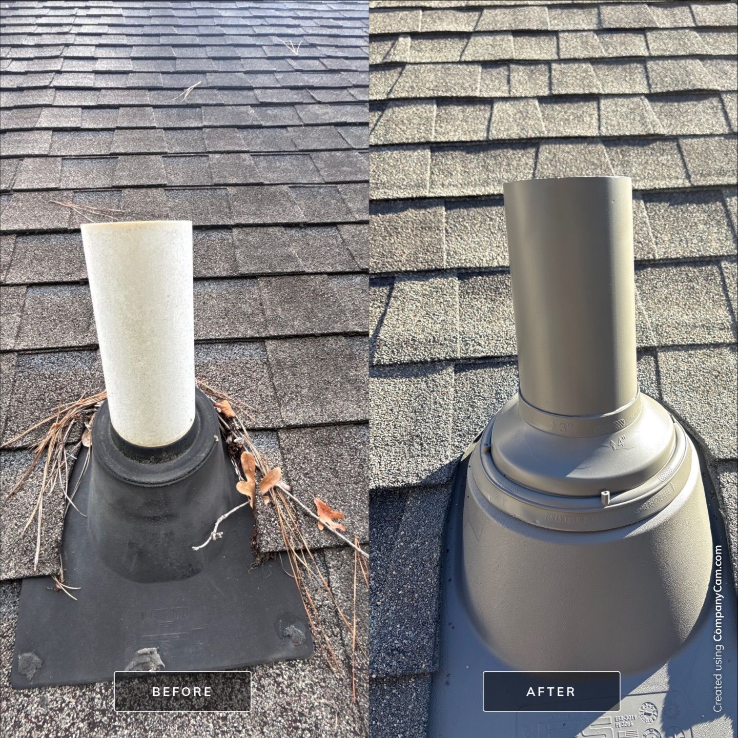 Roof replacement by Deerfield Roofing LLC