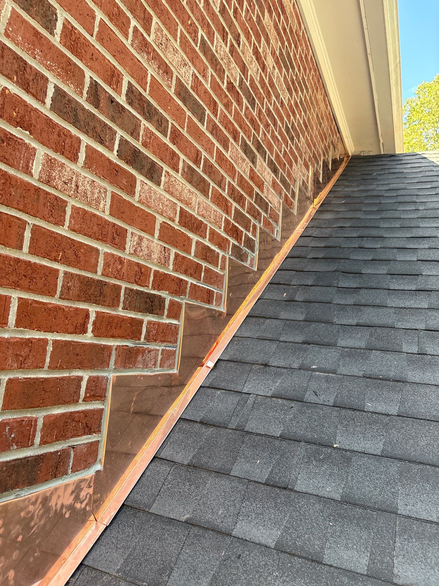 High Hawk - Architectural Shingles, Copper Brick Flashing, Skylights by Rinaldi Brothers