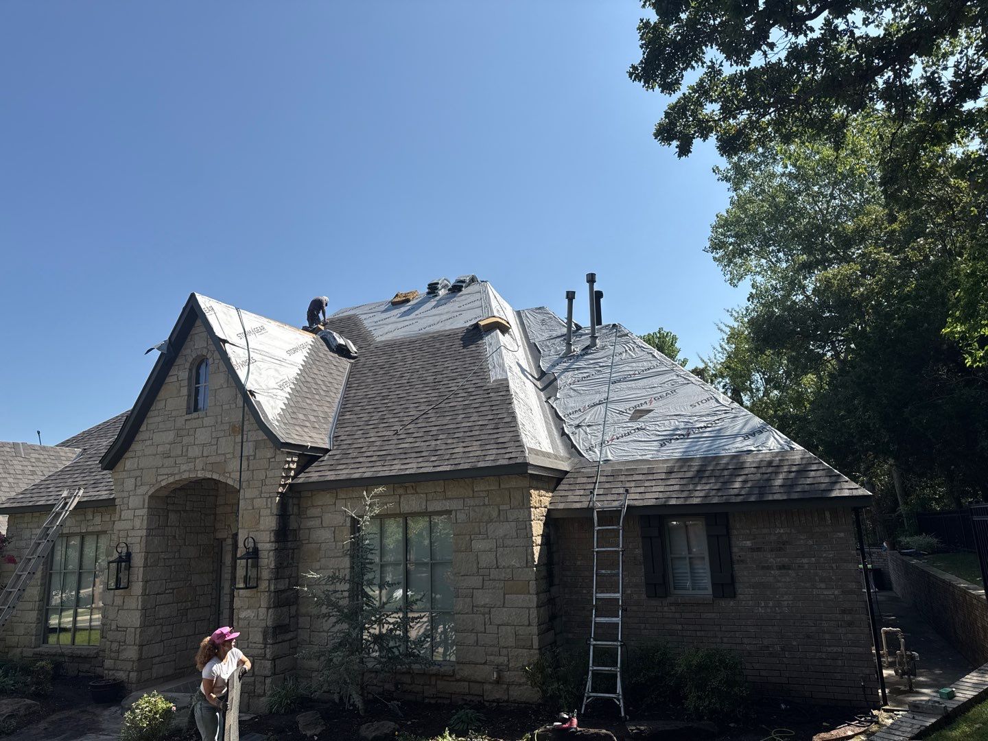 Residential Roofing Installation using IKO by Castillo Roofing