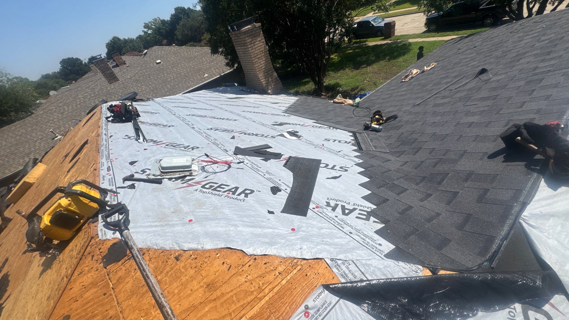 Project in Garland by Rhino Roofing and General Contracting, LLC