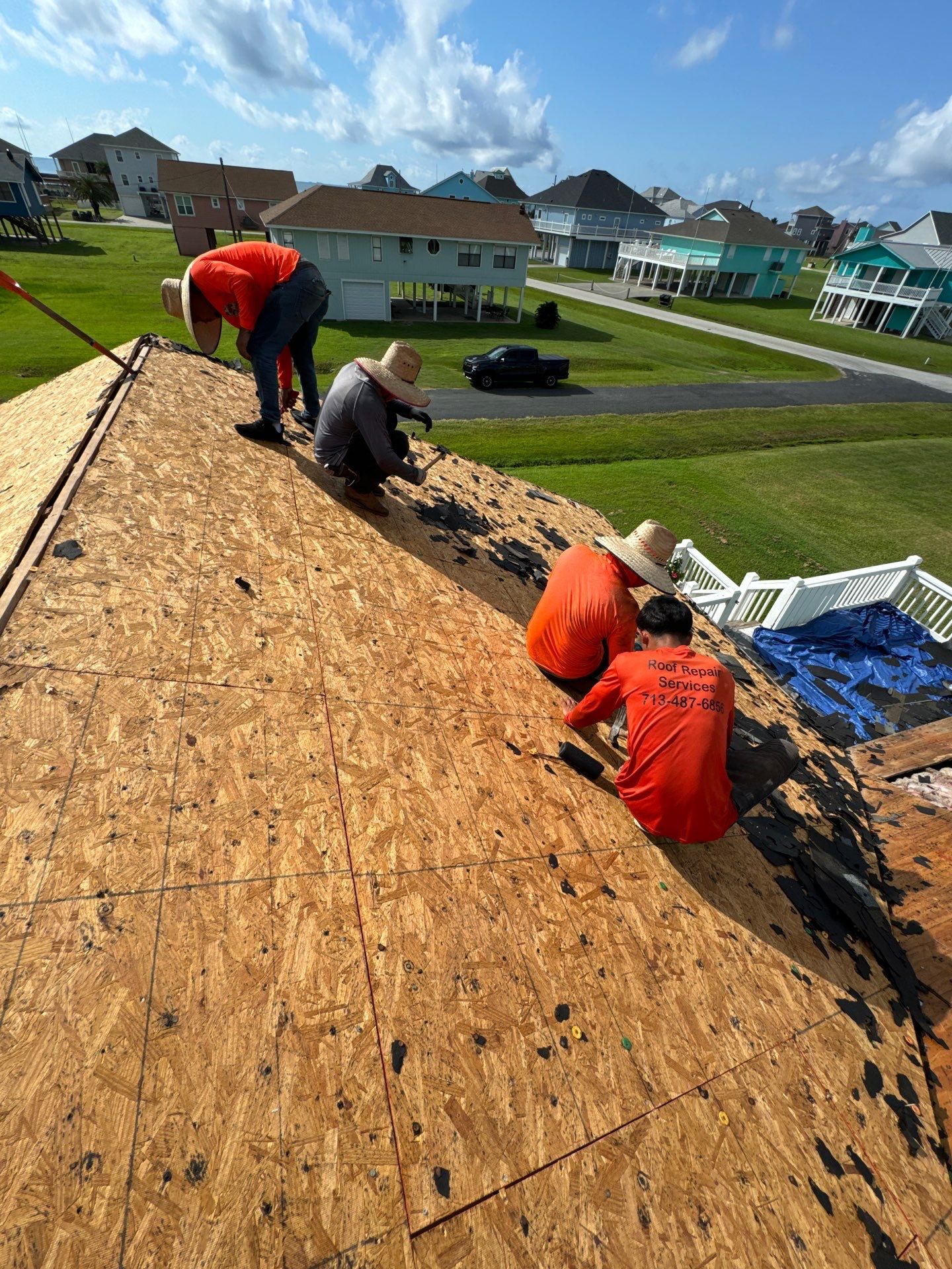 Residential Roofing Repair using Owen's Corning Duration (Lifetime) Shingles by Roof Repair Company