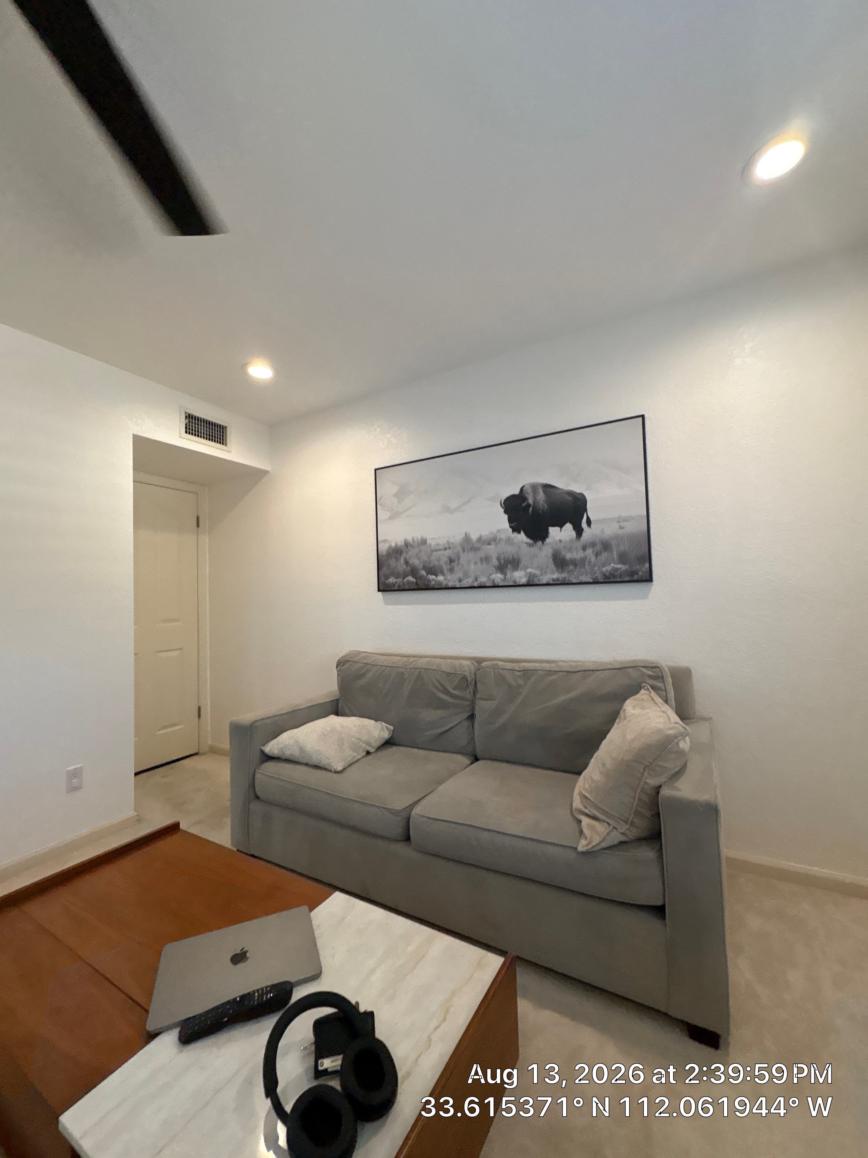 Phoenix Home Office and Media Room With Custom Shutters by CompanyCam Sales Demo