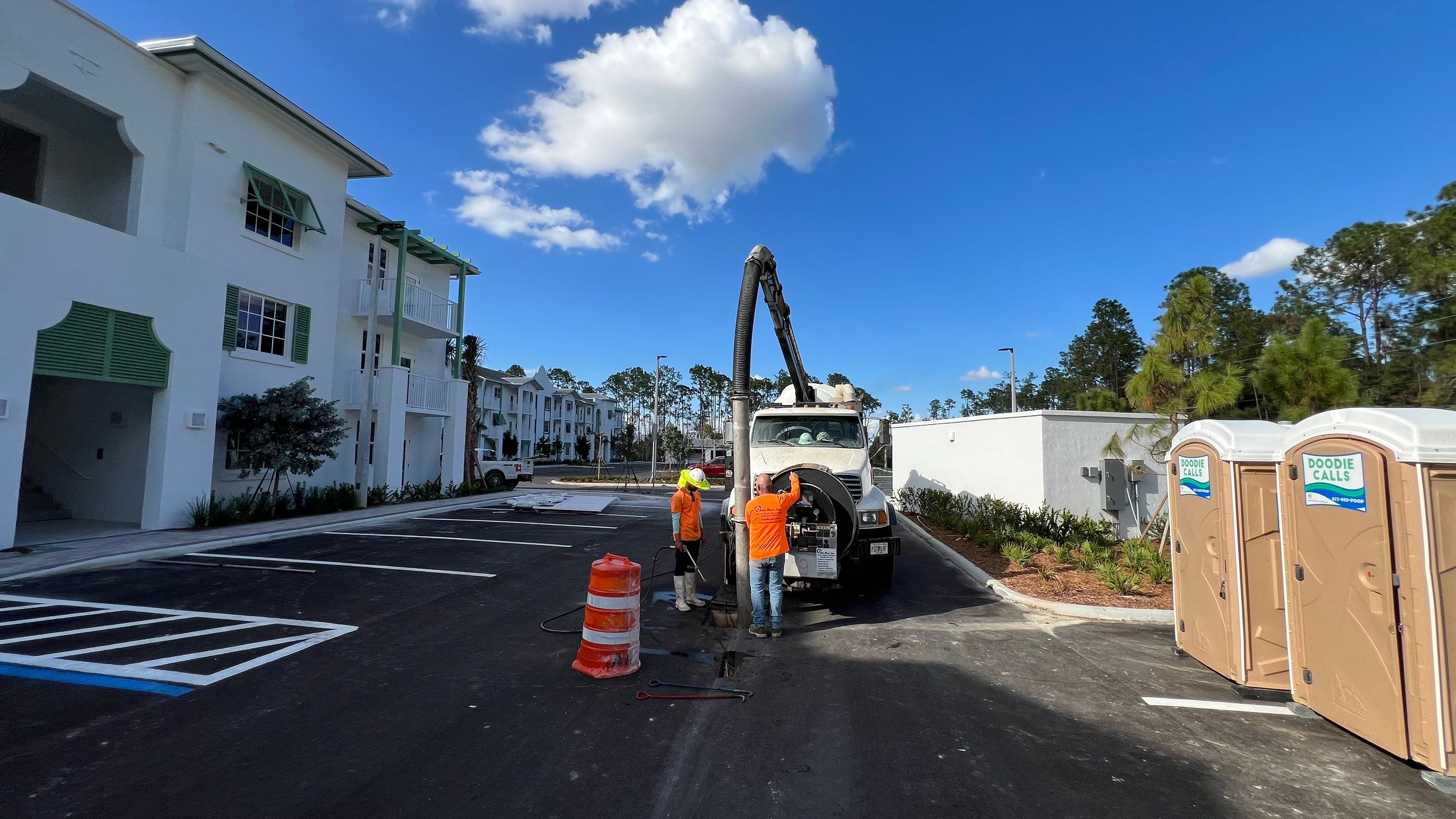 New Construction Condo Community Stormwater System Maintenance  by APS Power & Water