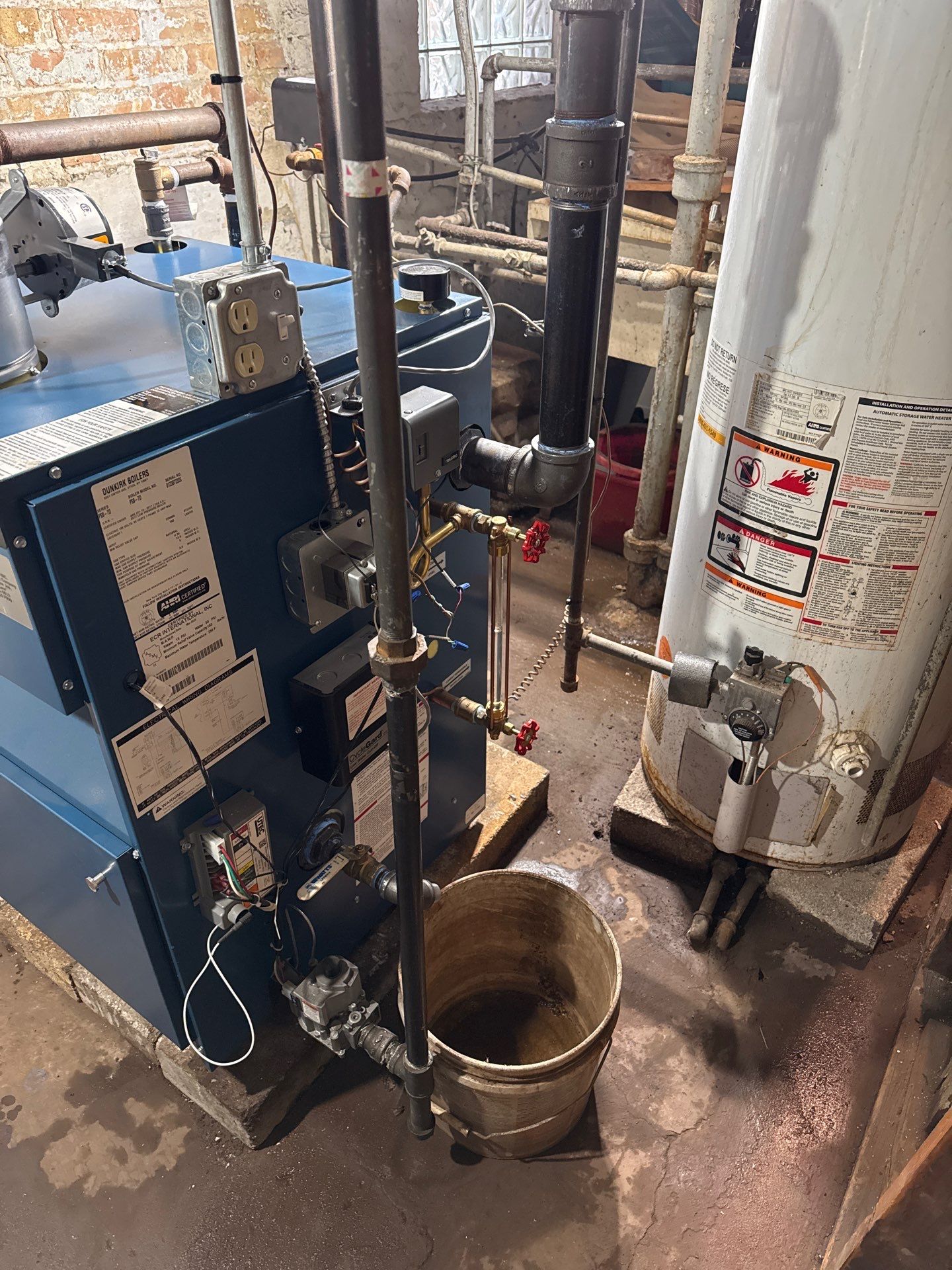 Boiler install using Dunkirk by Always Ready Repair