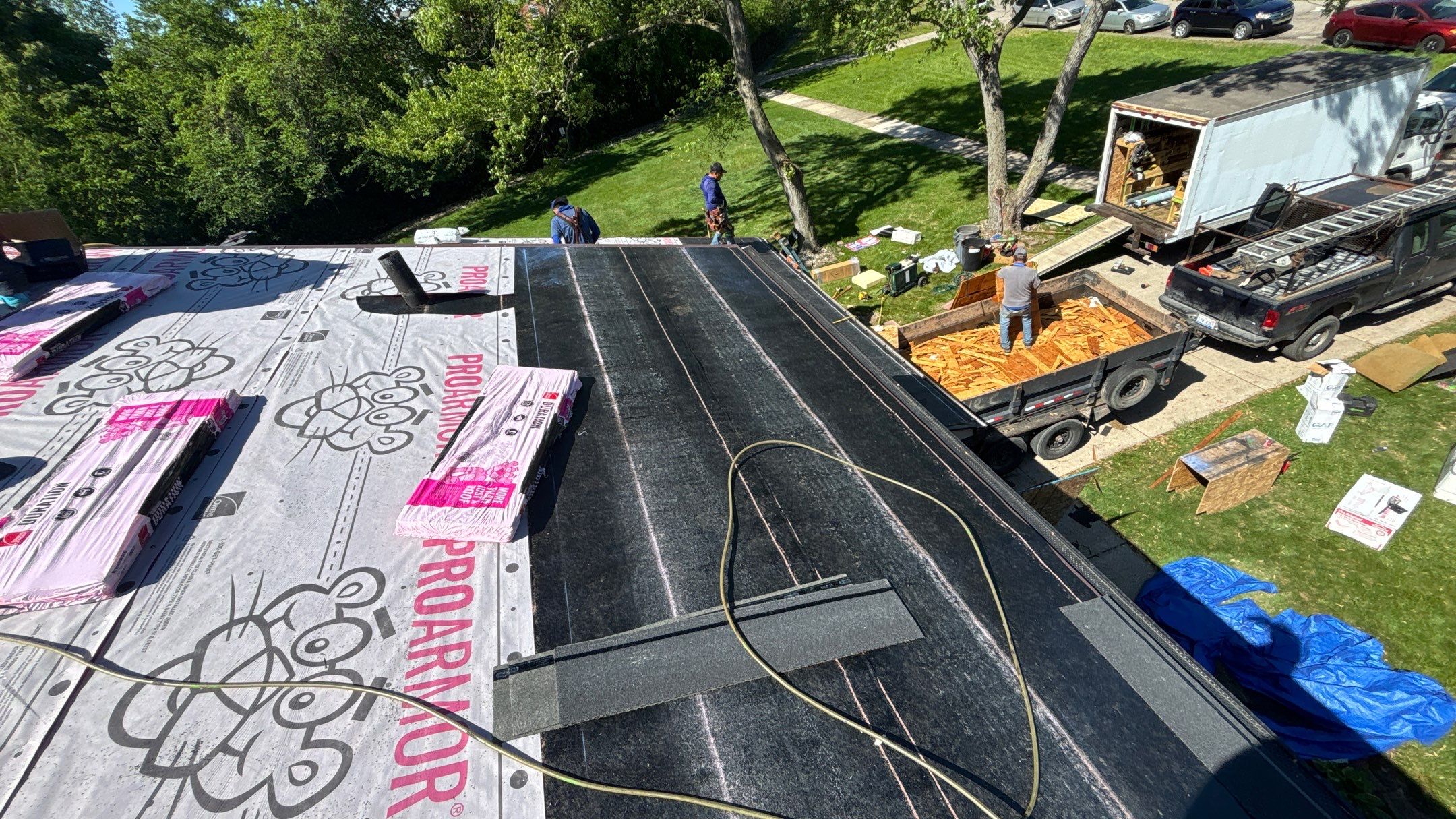 Roof Replacement using Owens Corning Tru Definitions by 180 Contractors