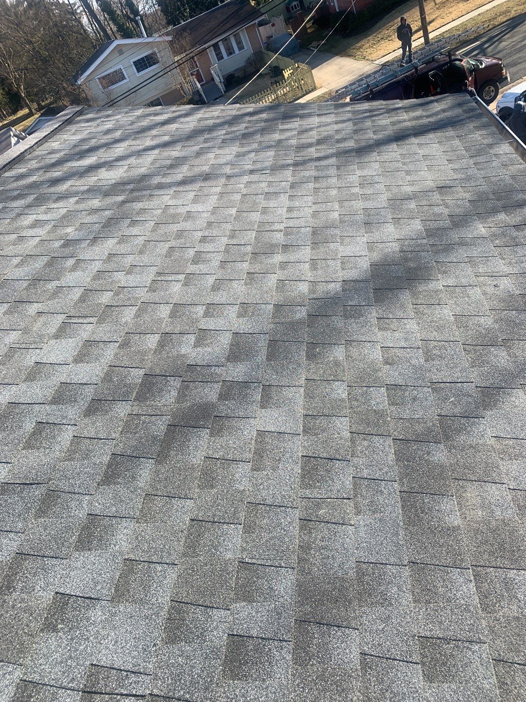 Roof Replacement using GAF Timberline HDZ by American Home Contractors