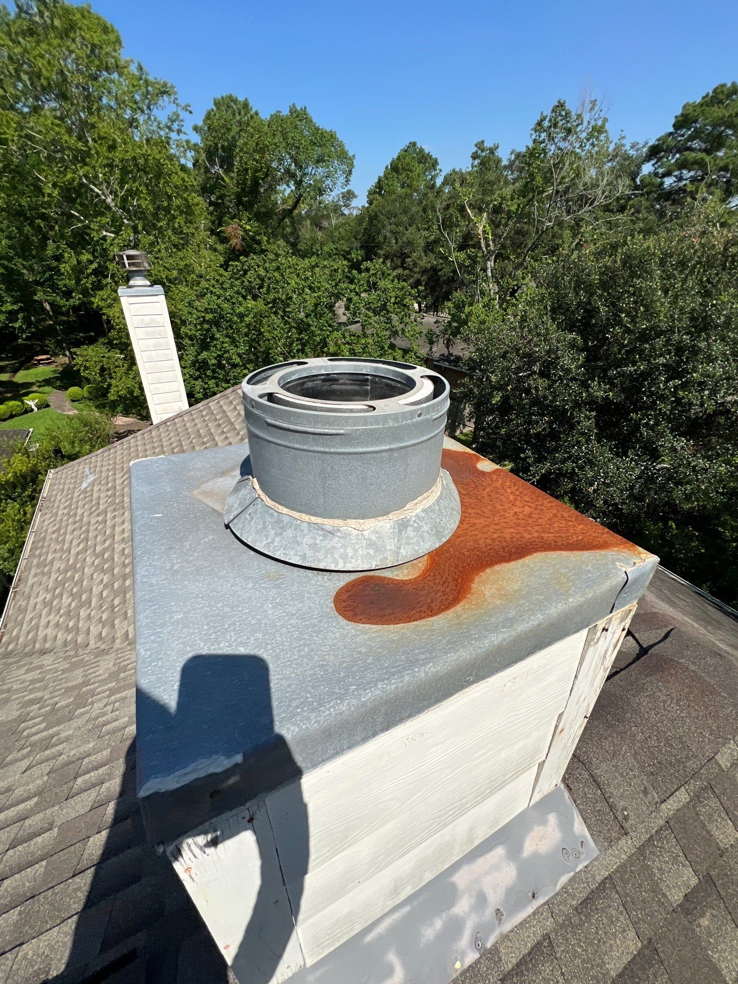 Hail Damage using Metal by Roof Repair Company