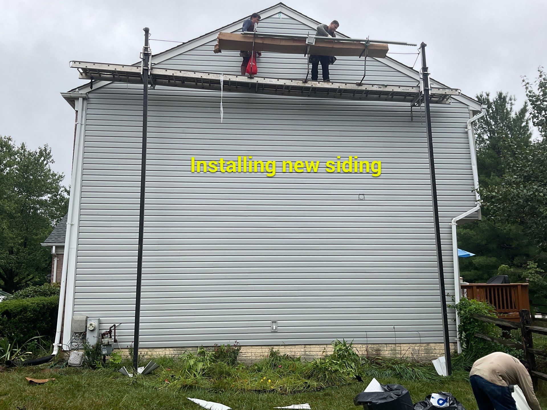 New siding    by Alpha Design Services