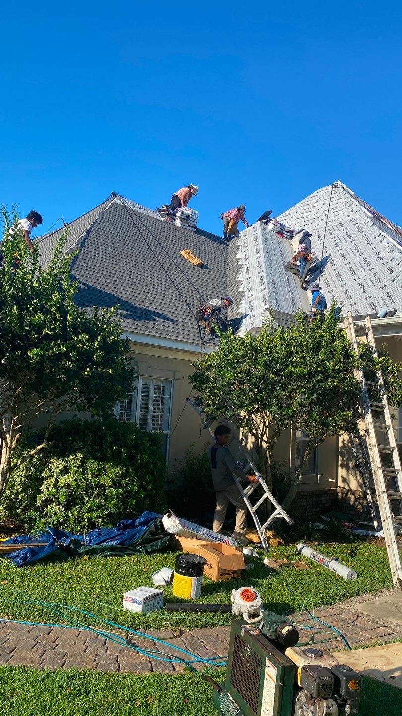 Residential Roofing Repair using Roof Replacement by American Roofing & Construction LLC