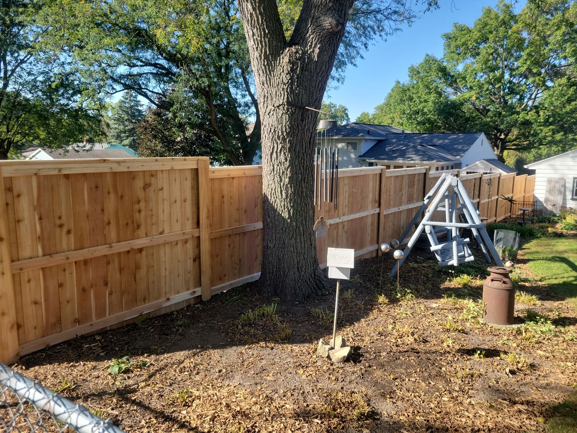 Project in Cedar Falls by Perfect Picket Fence and Stain