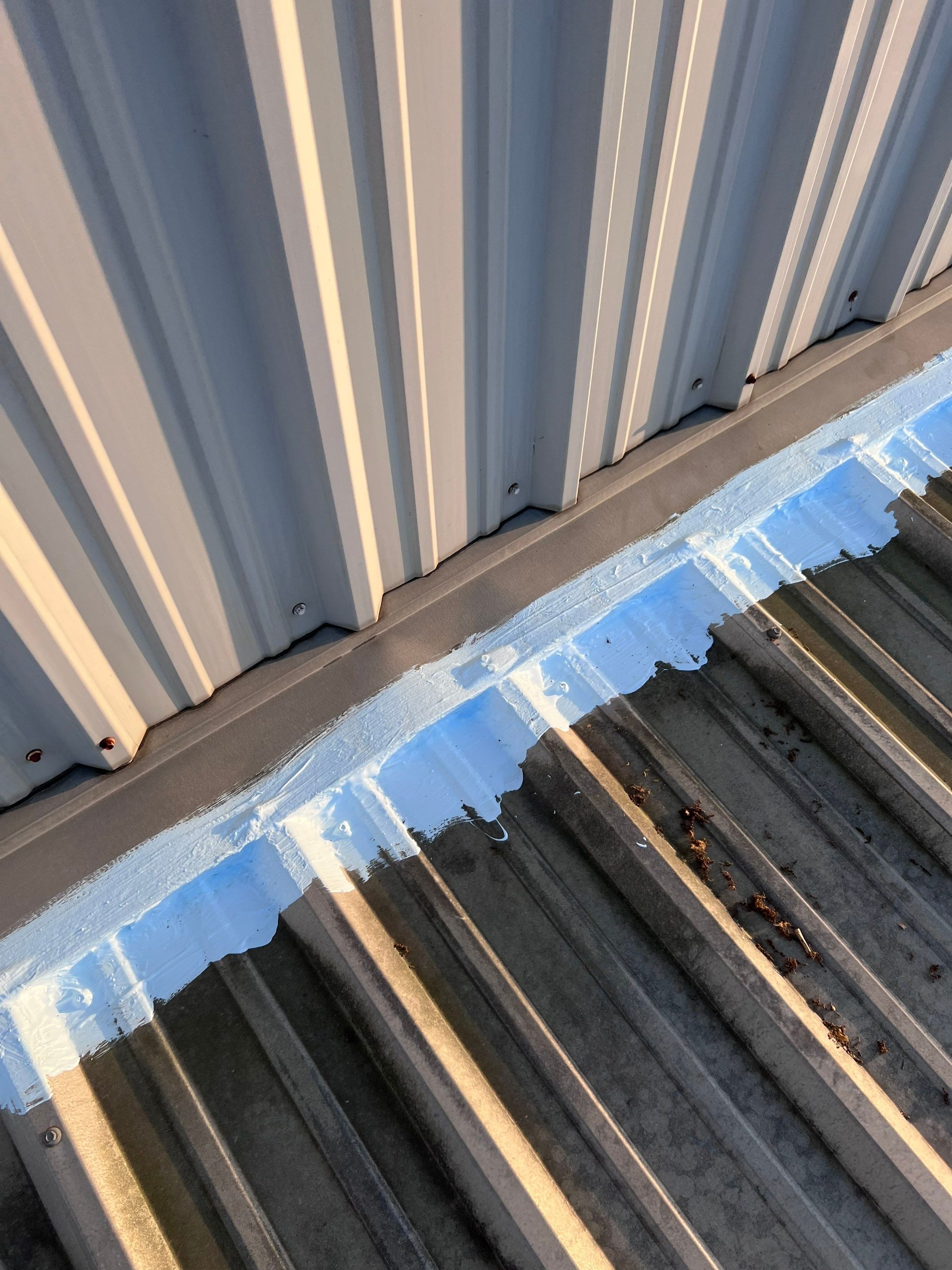 Hail Damage using Metal by Roof Repair Services LLC