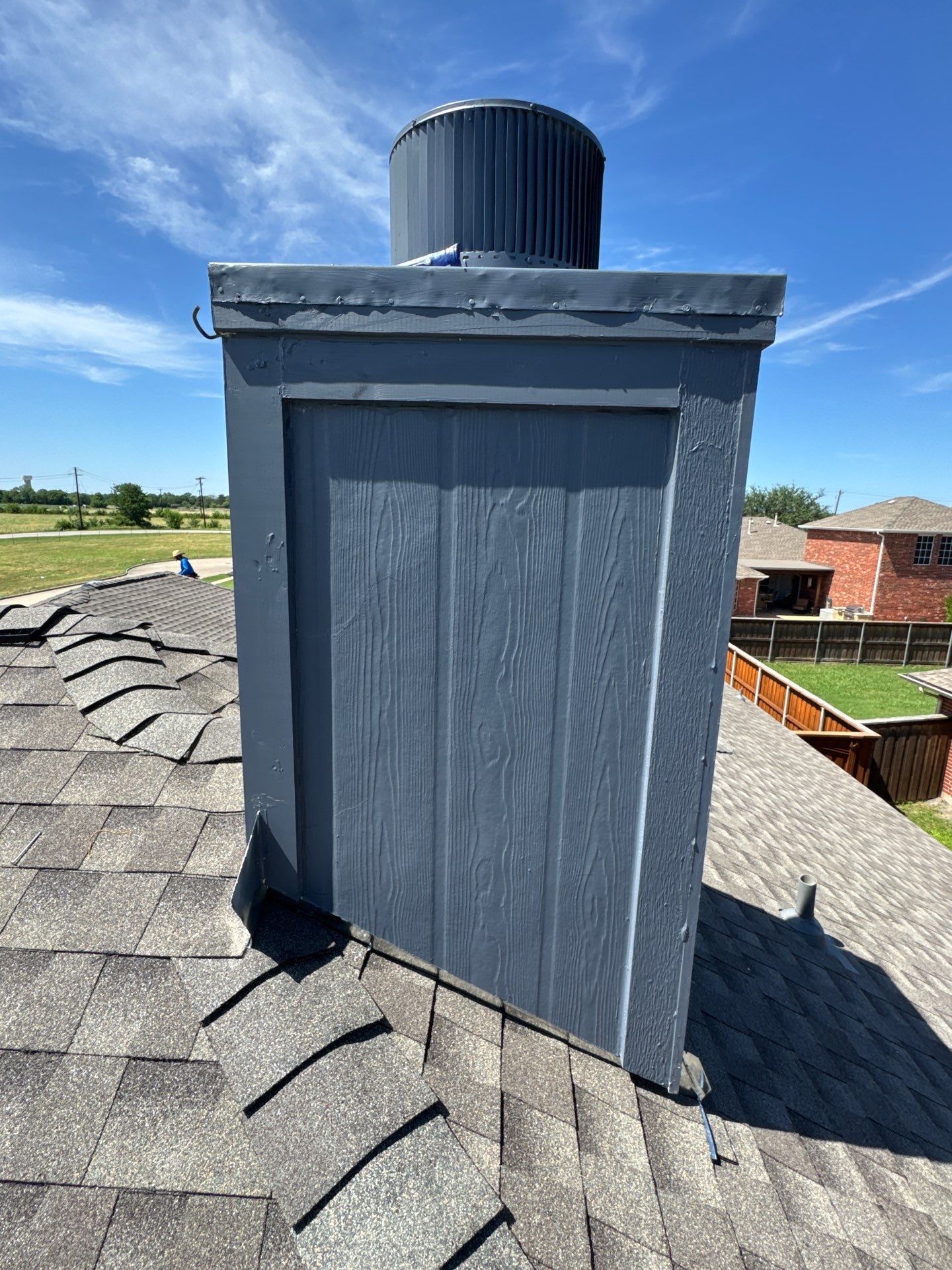 Project in Murphy  by Zeus Exteriors