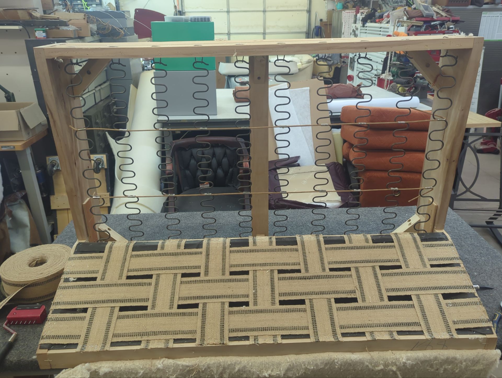 Retro Sofa  by Rocky Mountain Upholstery Co