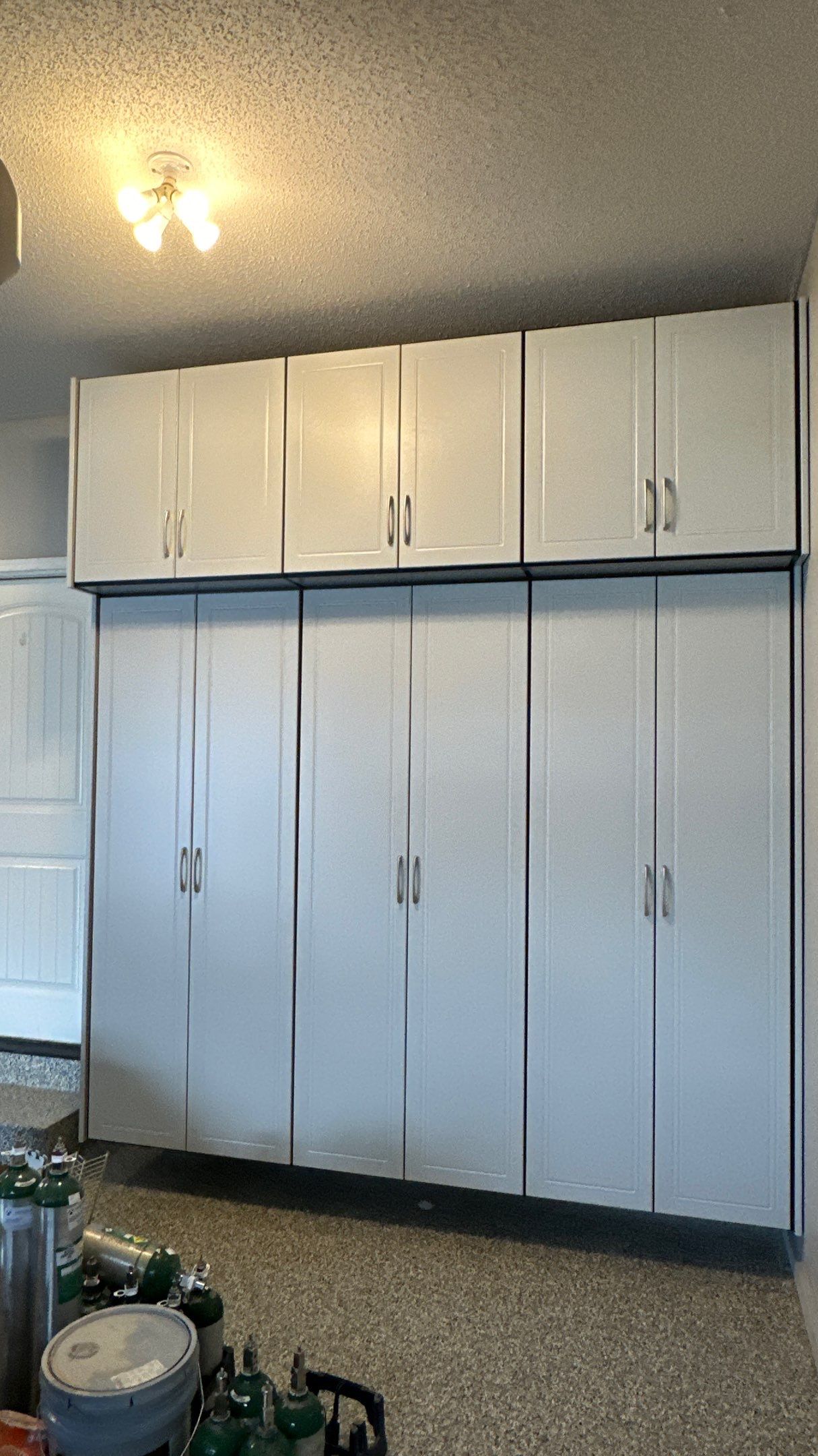 Erica G added cabinets that make all the difference by Banner Garage