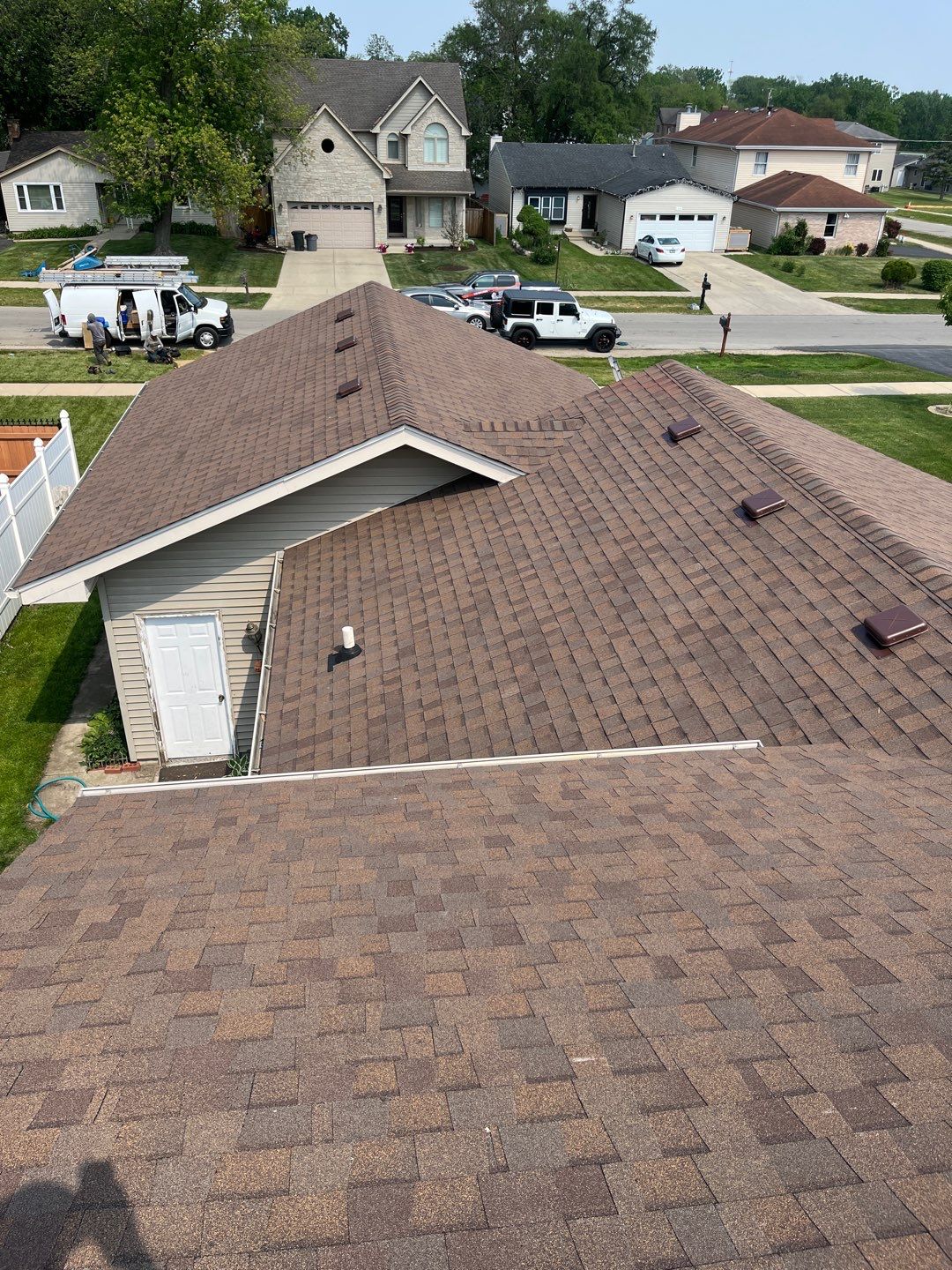 Roof, siding and gutter replacement by hail and wind damage by Just Brilliant Restoration JBR