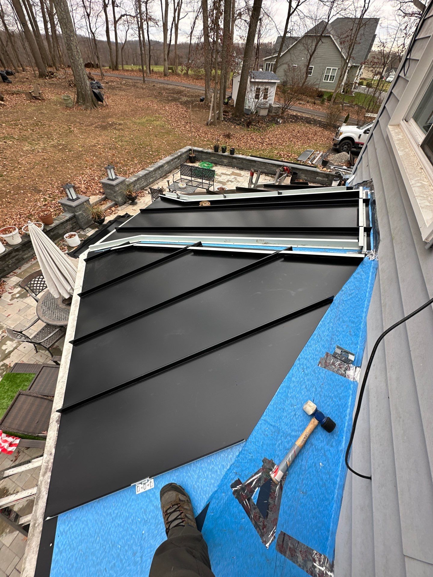 Standing Seam Roof Installation in Hampstead, MD • Louis R. by Seipp Roofing, LLC