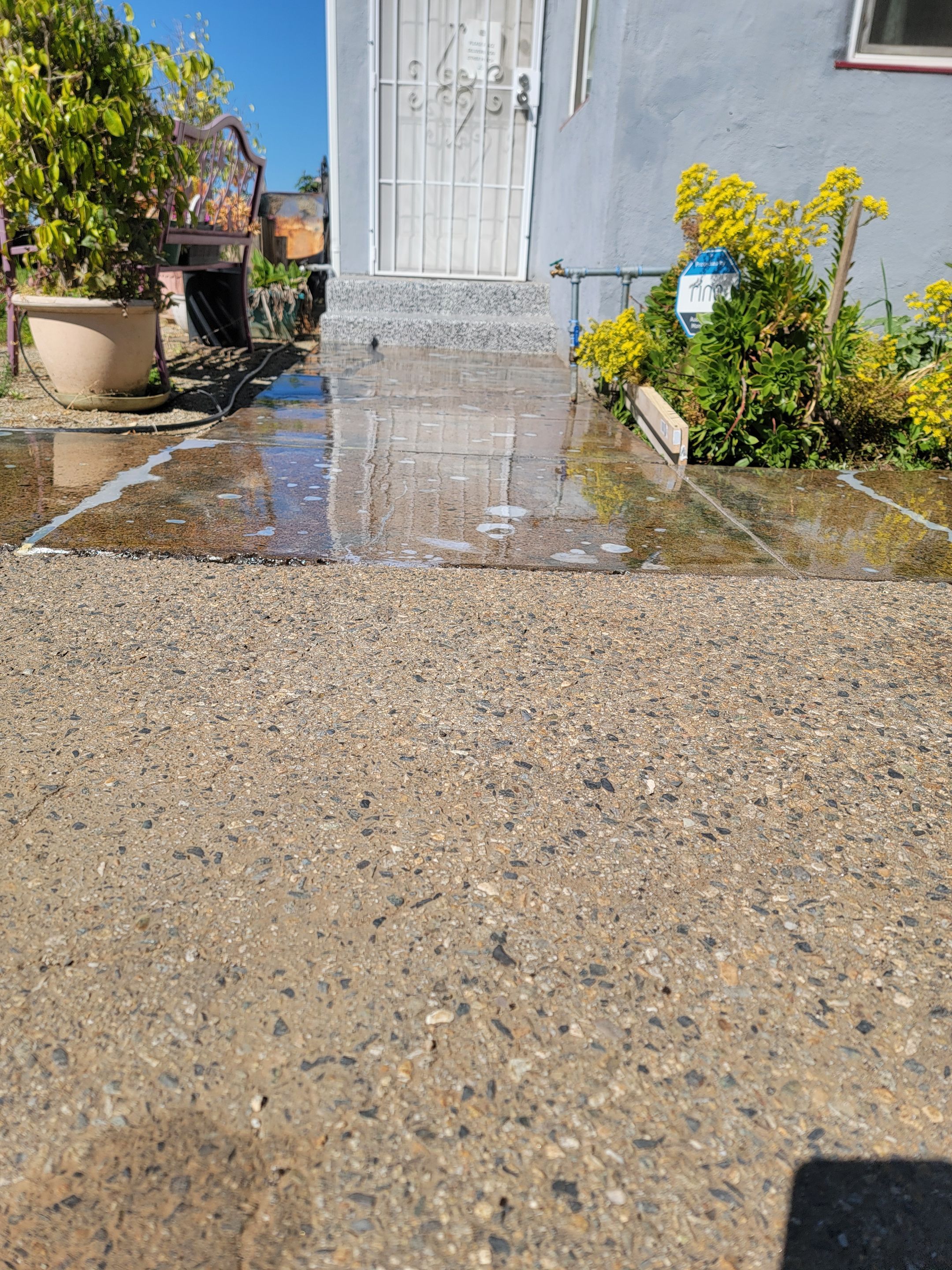 Front Porch and walkway by MGP Coatings