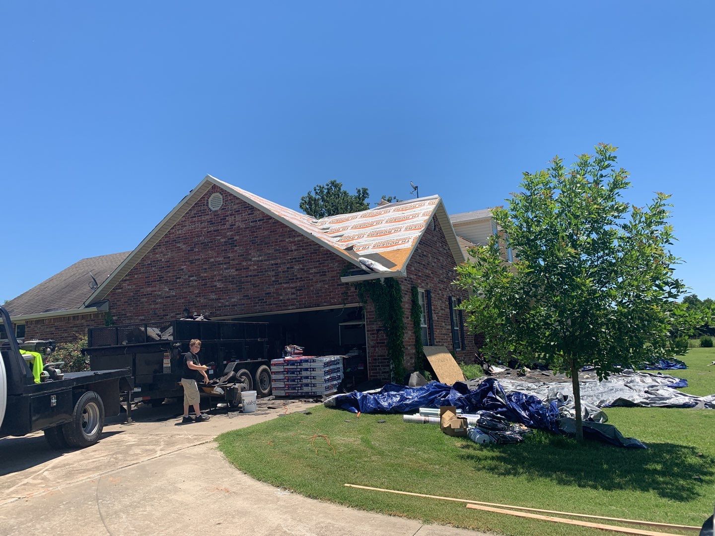 Falconhead Project by BANA Roofing and Solar Supply