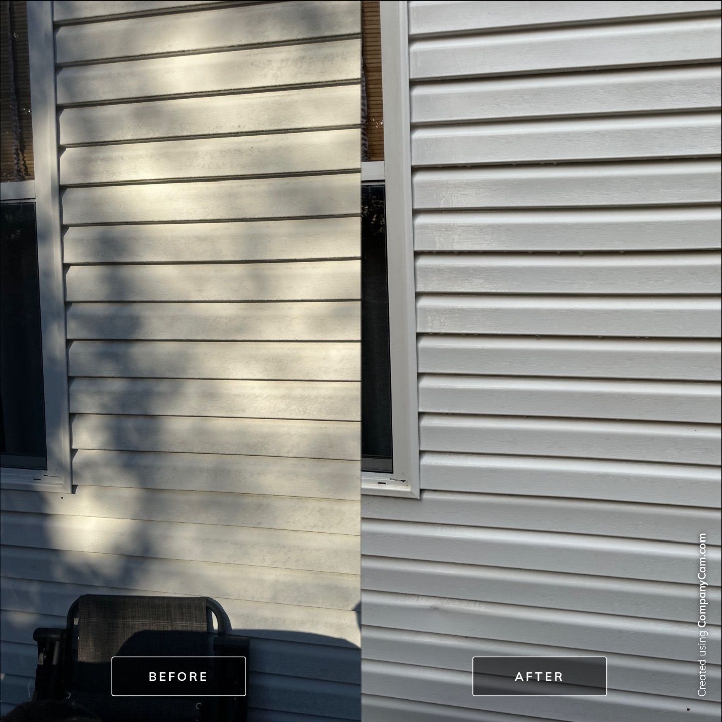 Project in South Elgin by Simmons Power & Soft Washing