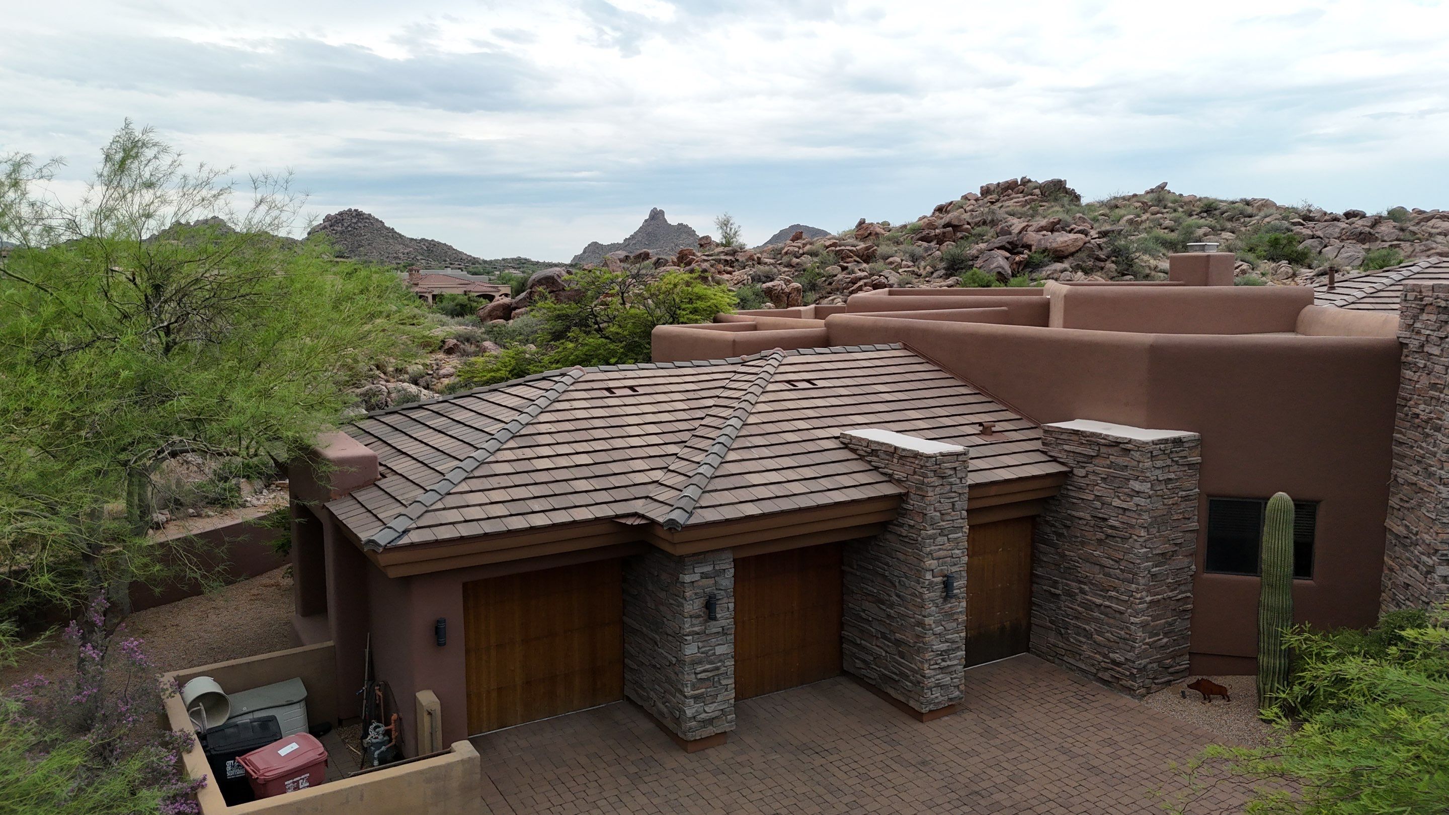 Project in Scottsdale, AZ by Saint Roofing