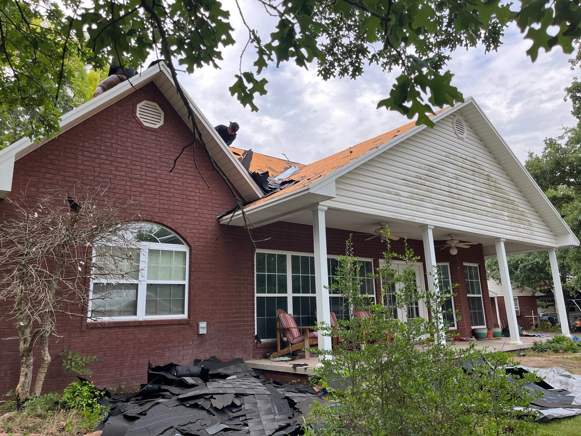 GAF Timberline Roof Replacement in Wynnewood, Oklahoma by BANA Roofing and Solar Supply