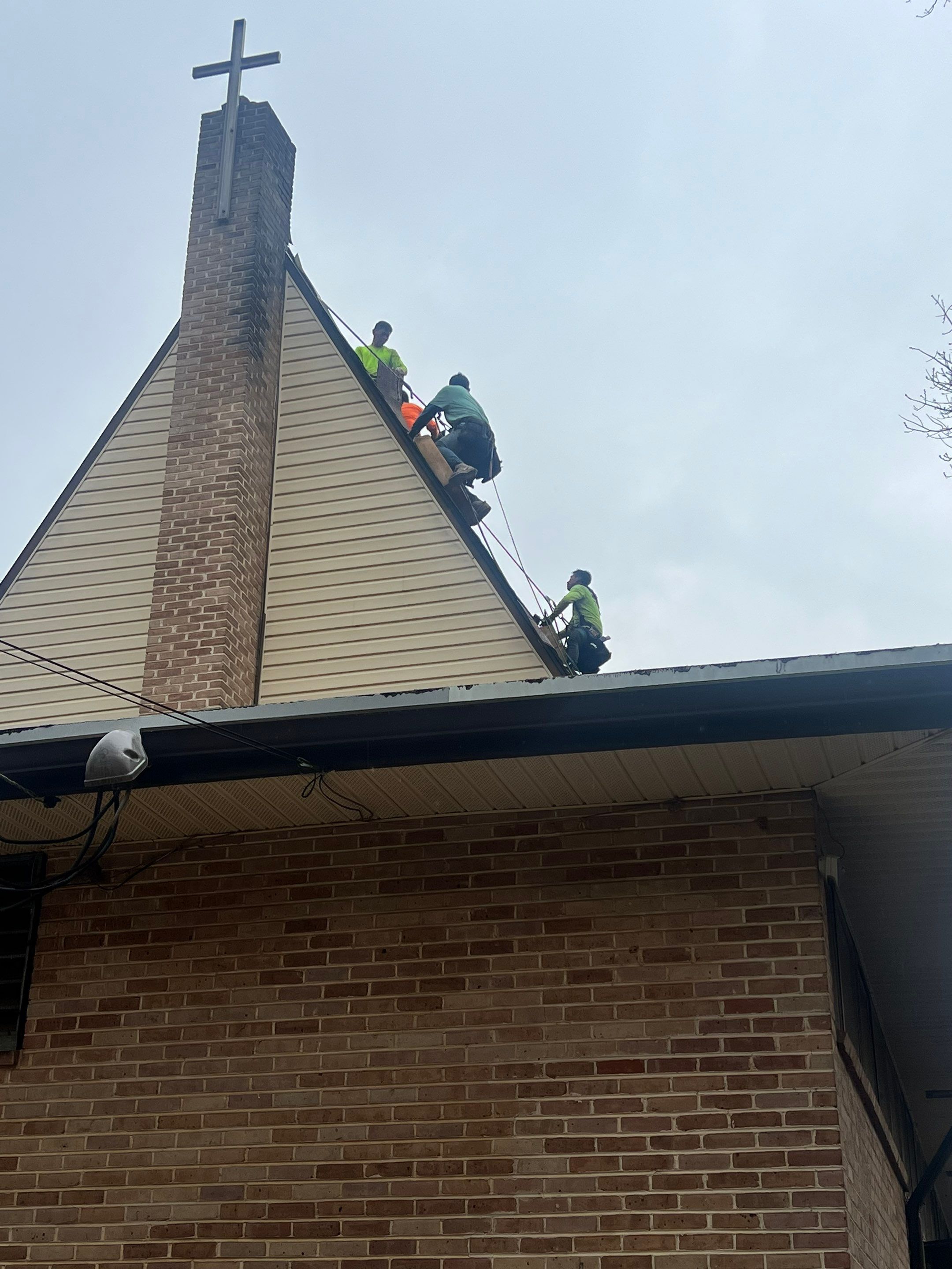  roof replacement using OC trudef duration roofing system by Nailed It Roofing & Remodeling LLC