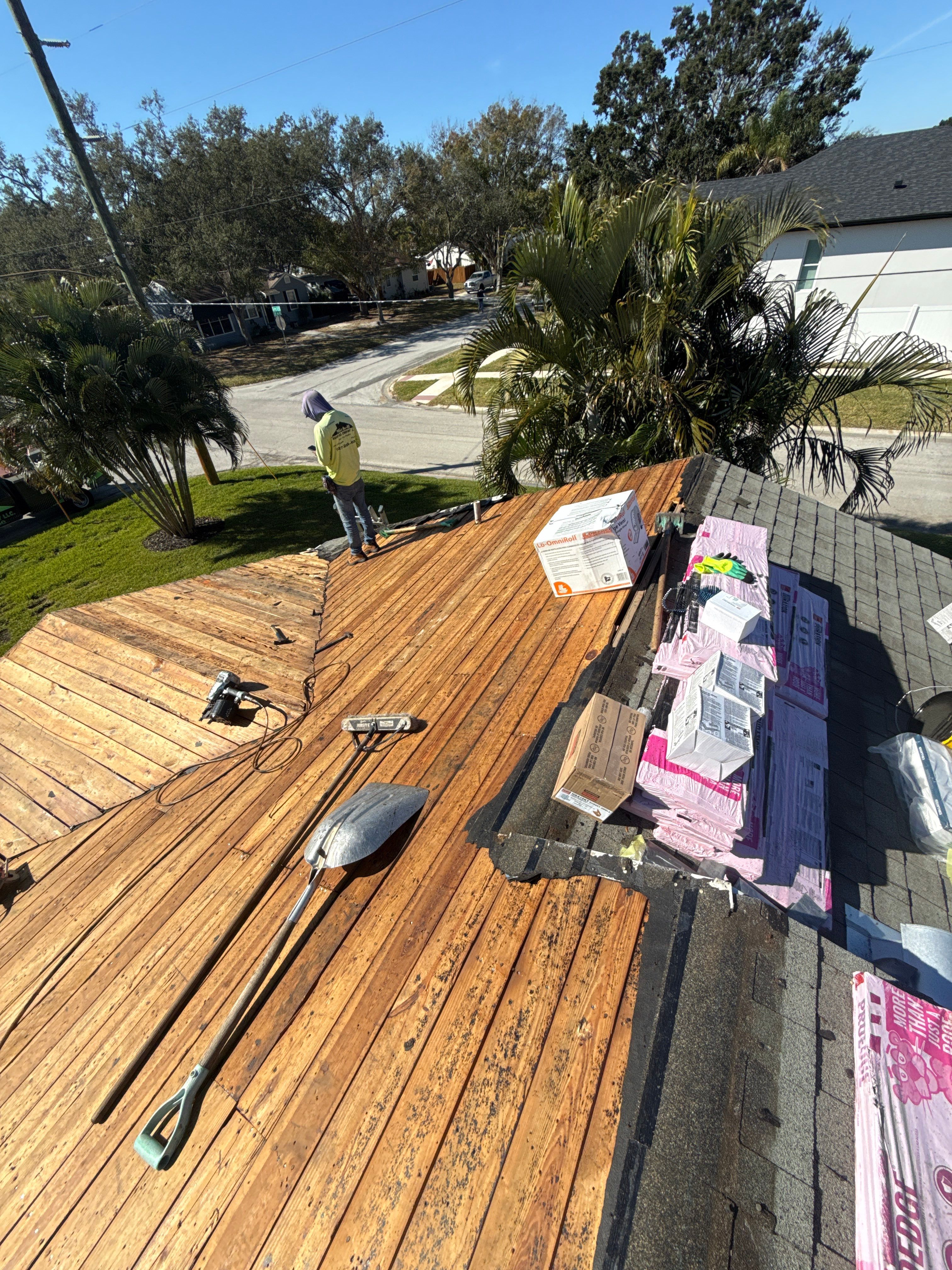 Project in St. Petersburg 33703 by Mitchell Roofing Company LLC