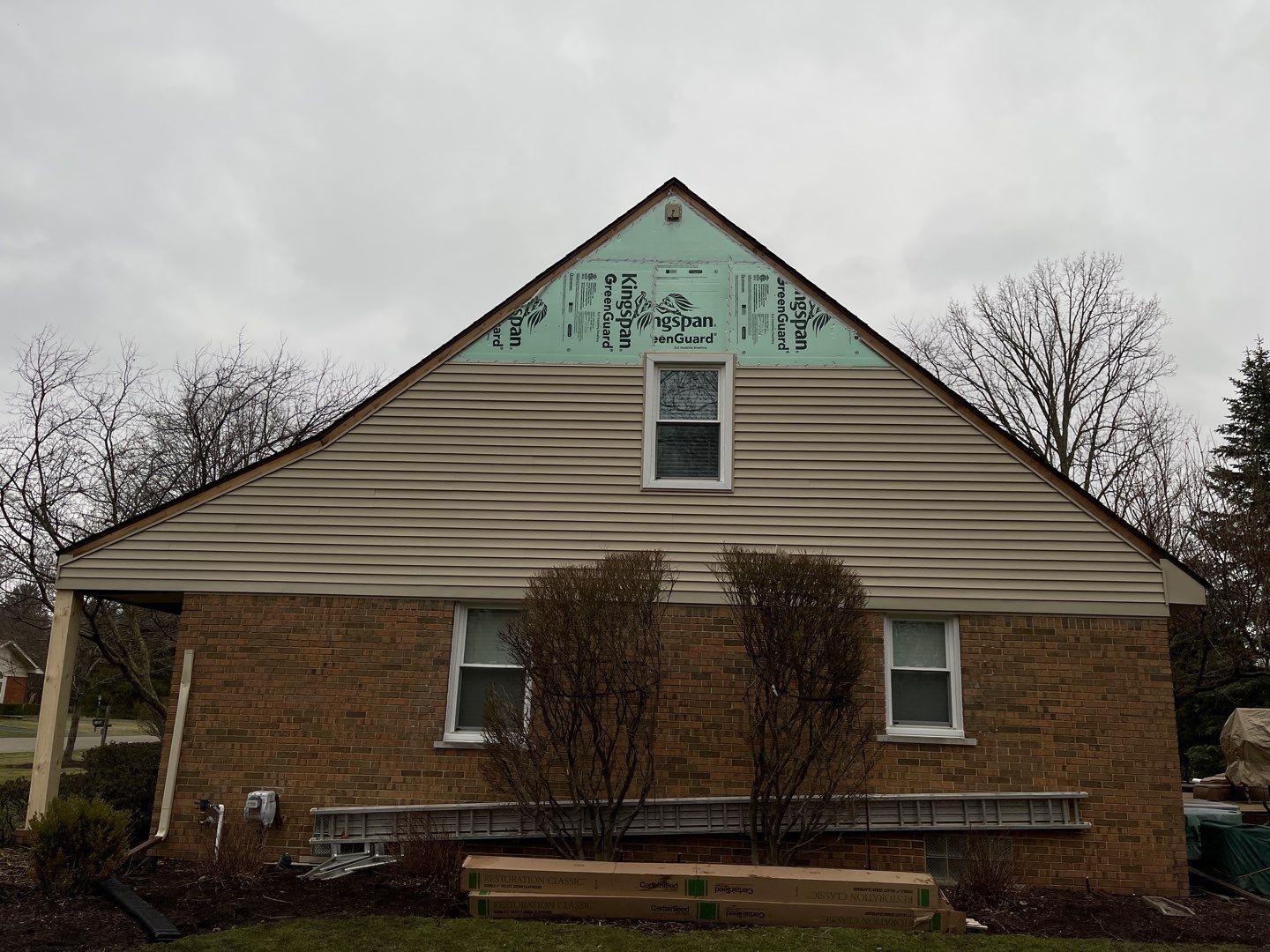 Siding Replacement using CertainTeed Restoration Classis D4 by 180 Contractors