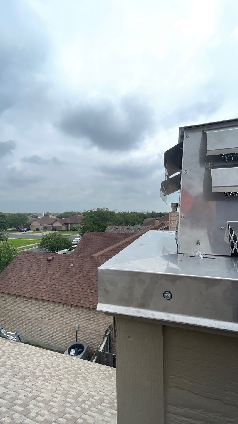 Chimney Cap Replacement by Lighthouse Roofing