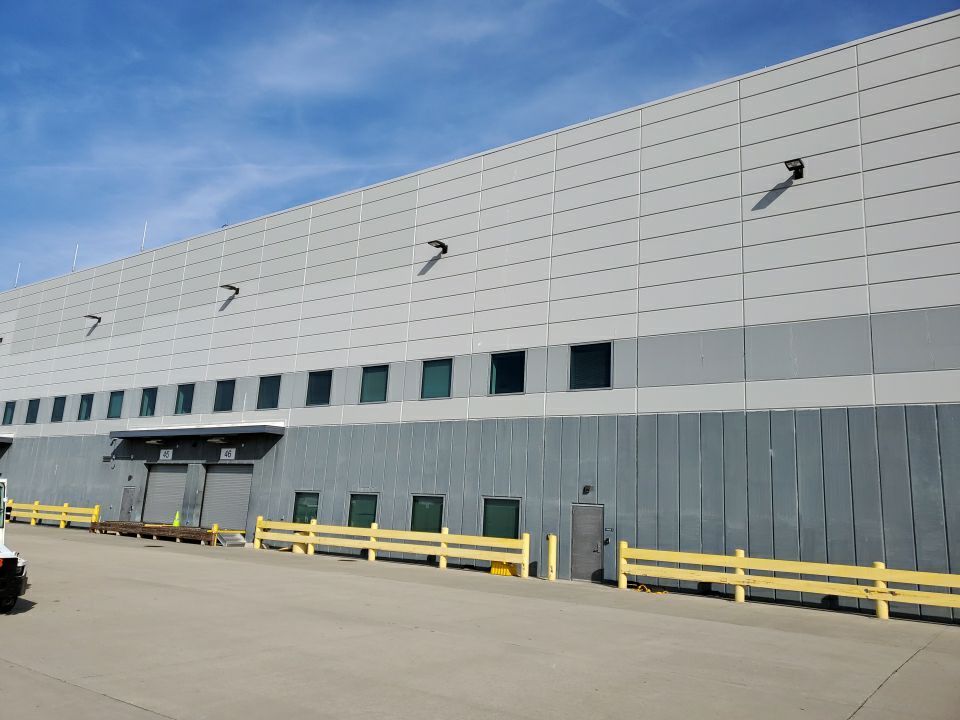 Tilt-up Precast Exterior Warehouse Painting by Paint Platoon USA