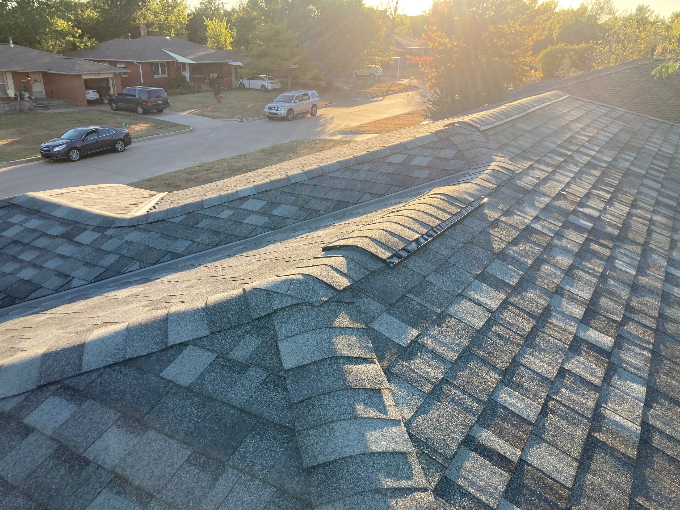 Residential Roofing Installation using iko Dynasty Castle Grey by Thunder City Roofing