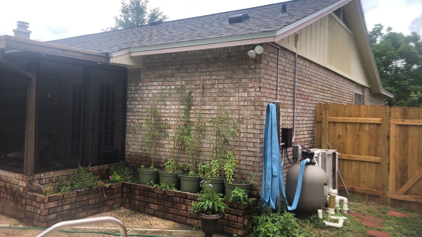 Gutter Installation using K-Style Seamless Gutters by Gutter Professors