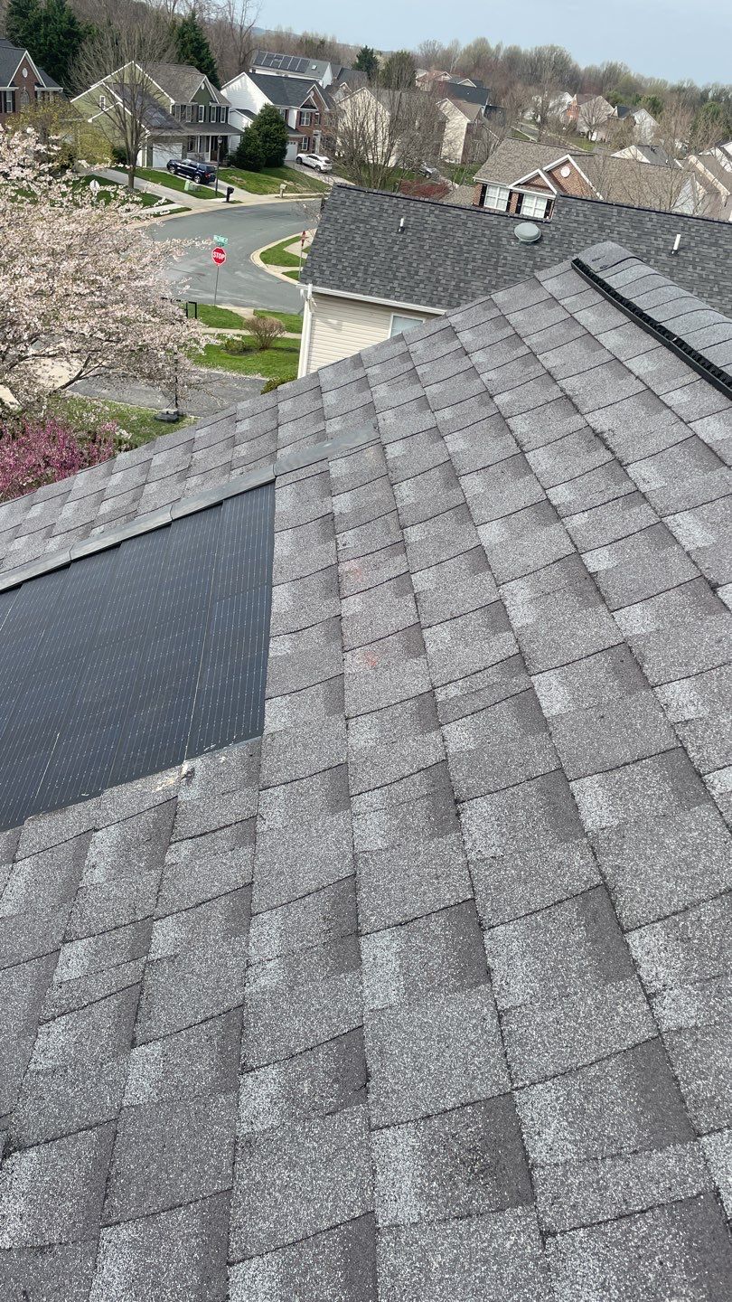 Solar Roof Replacement using GAF Timberline Solar Shingles by American Home Contractors
