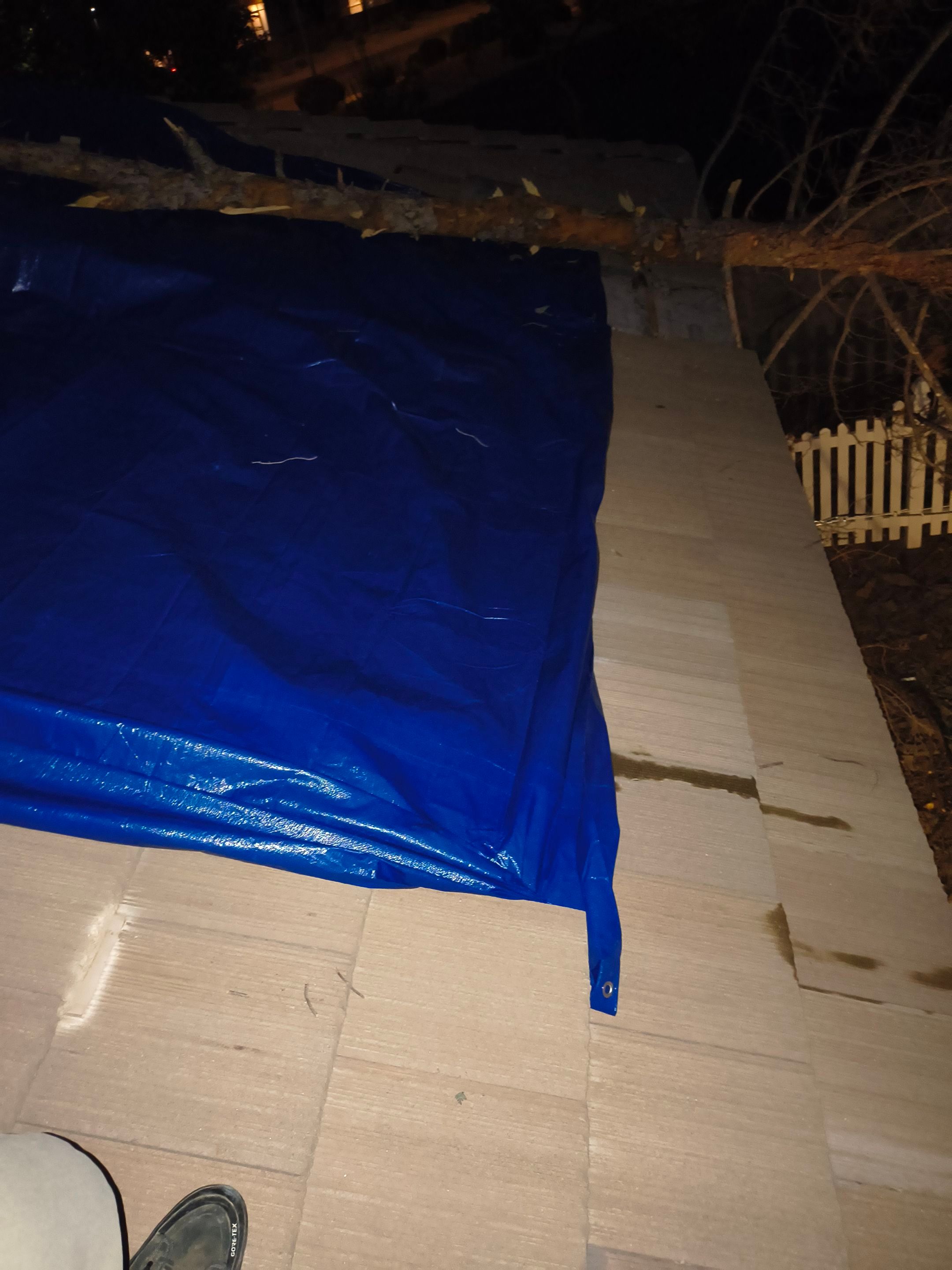 Monsoons storm blew tree down in Mesa, AZ by APM Builders LLC